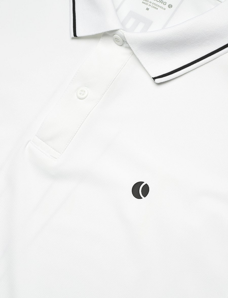Björn Borg - ACE POLO SHIRT - alussärgid ja t-särgid - brilliant white - 5