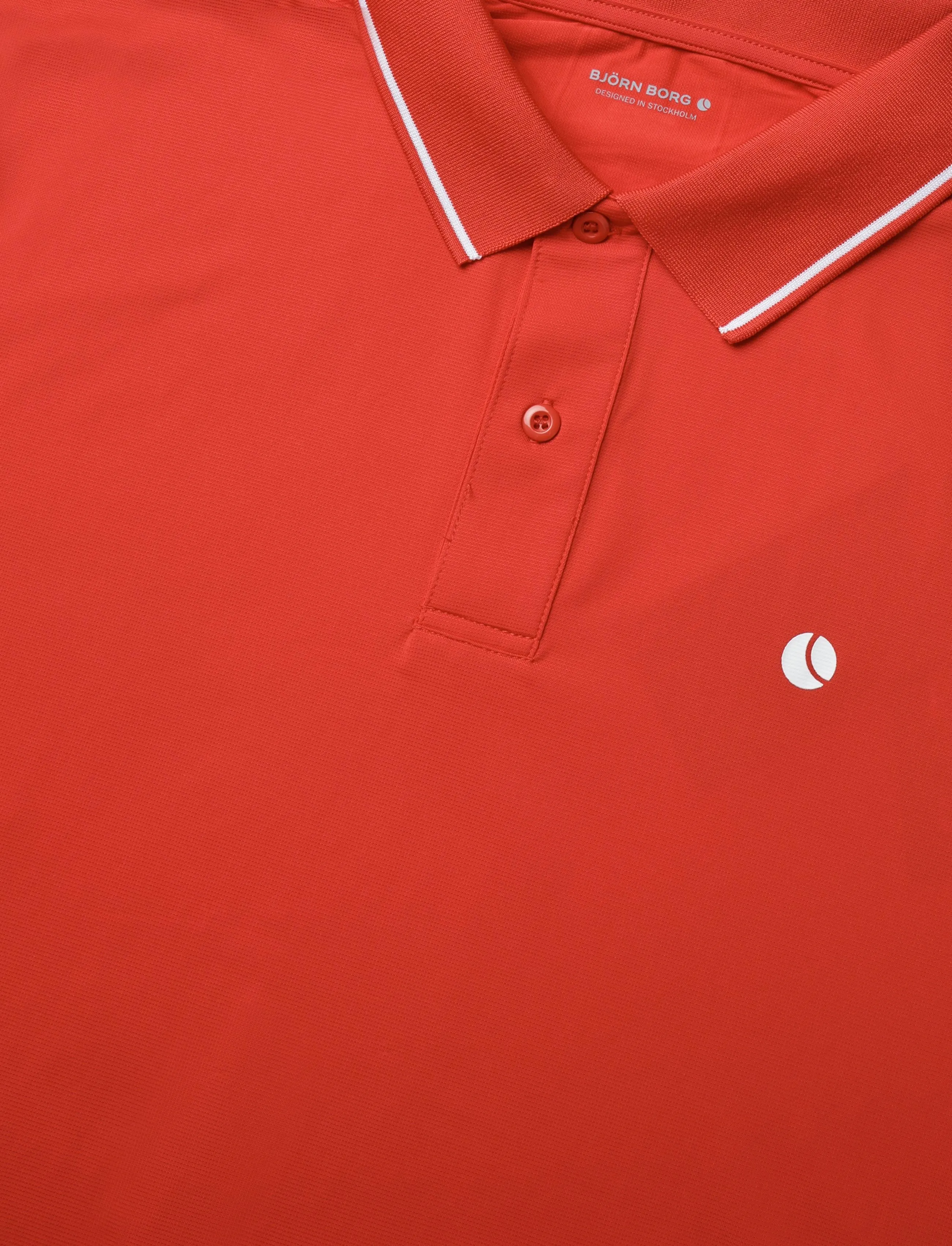 Björn Borg - ACE POLO SHIRT - polosärgid - flame scarlet - 2