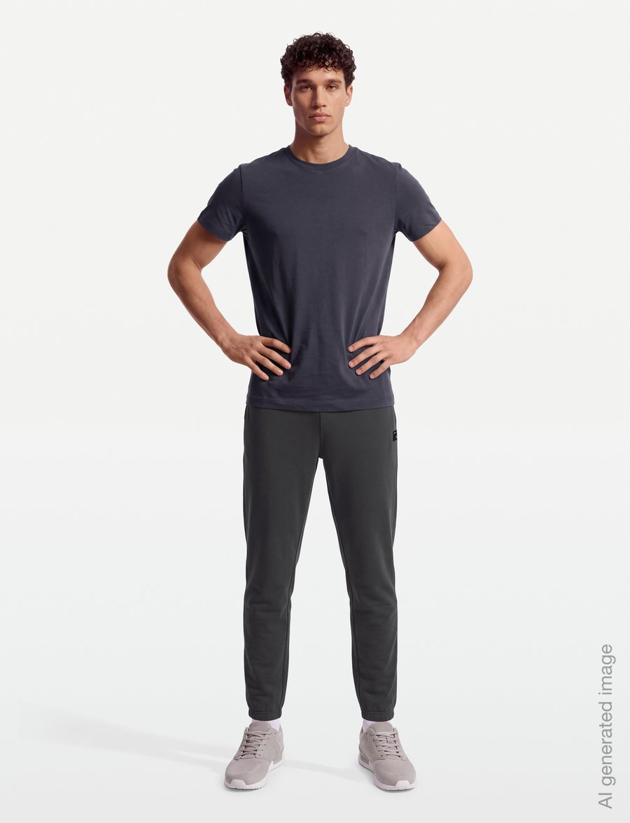 Björn Borg - CENTRE SWEATPANTS - bukser - asphalt - 0