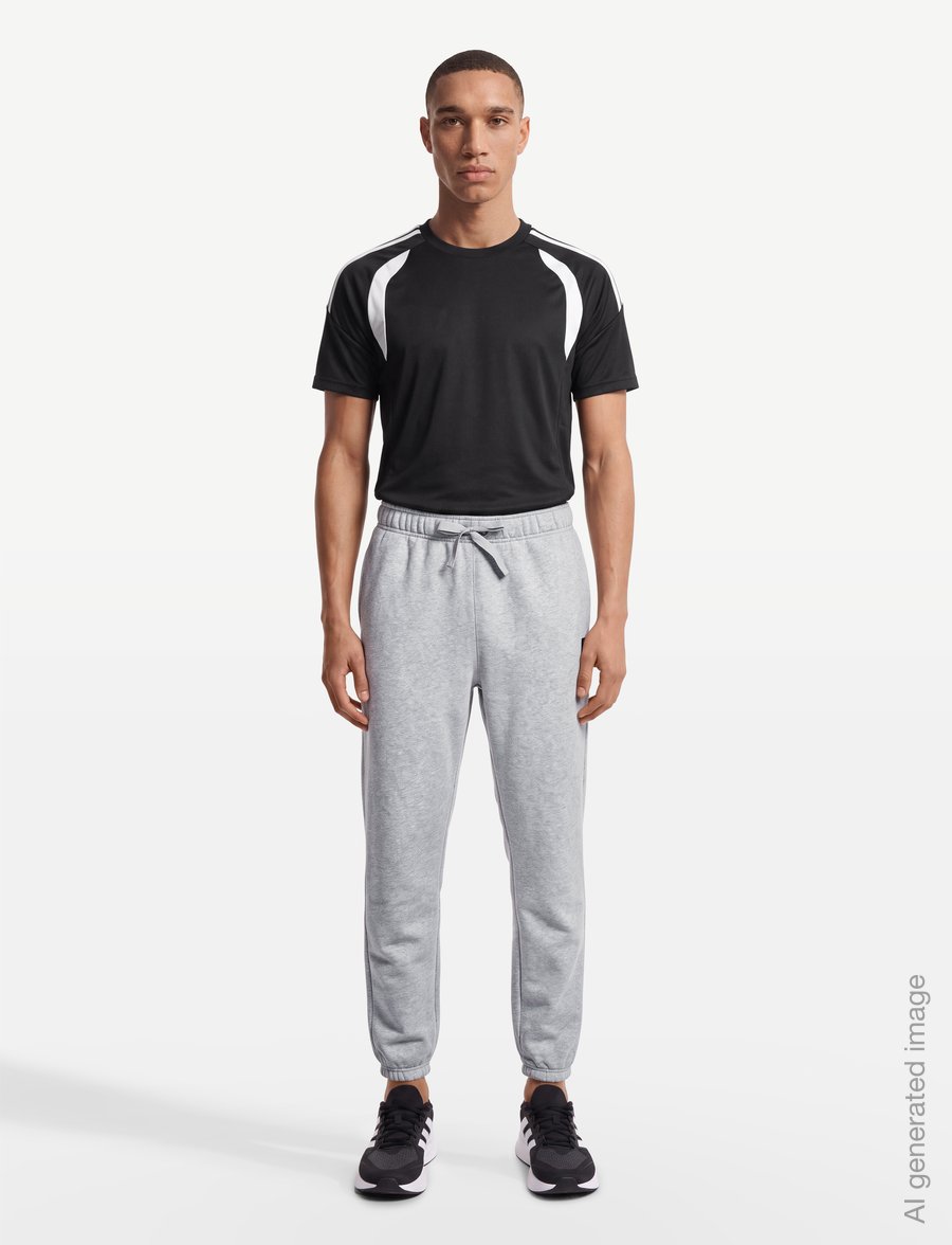 Björn Borg - CENTRE SWEATPANTS - trainingsbroek - light grey melange - 0