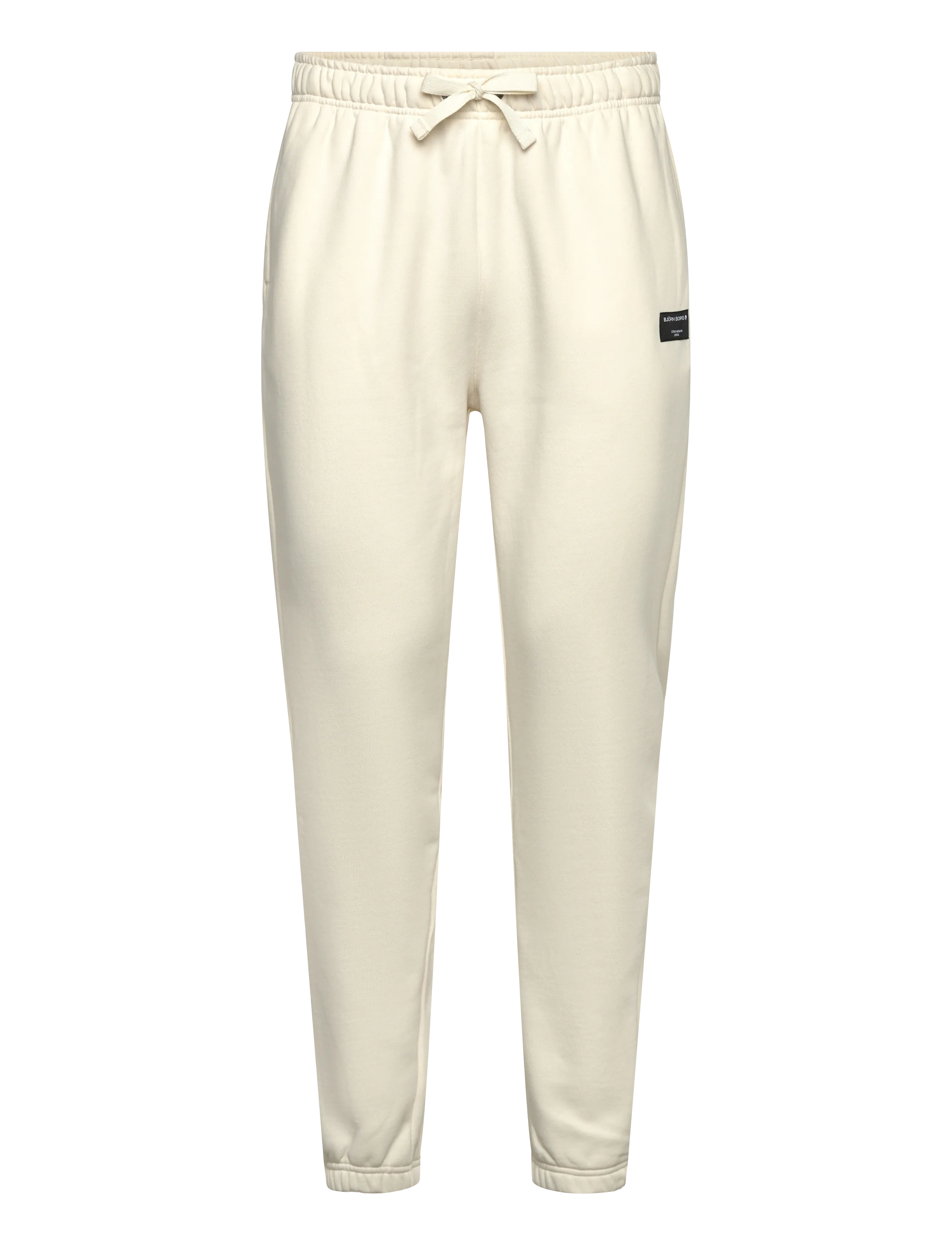 Björn Borg CENTRE SWEATPANTS - Joggingbyxor - TOFU / cream