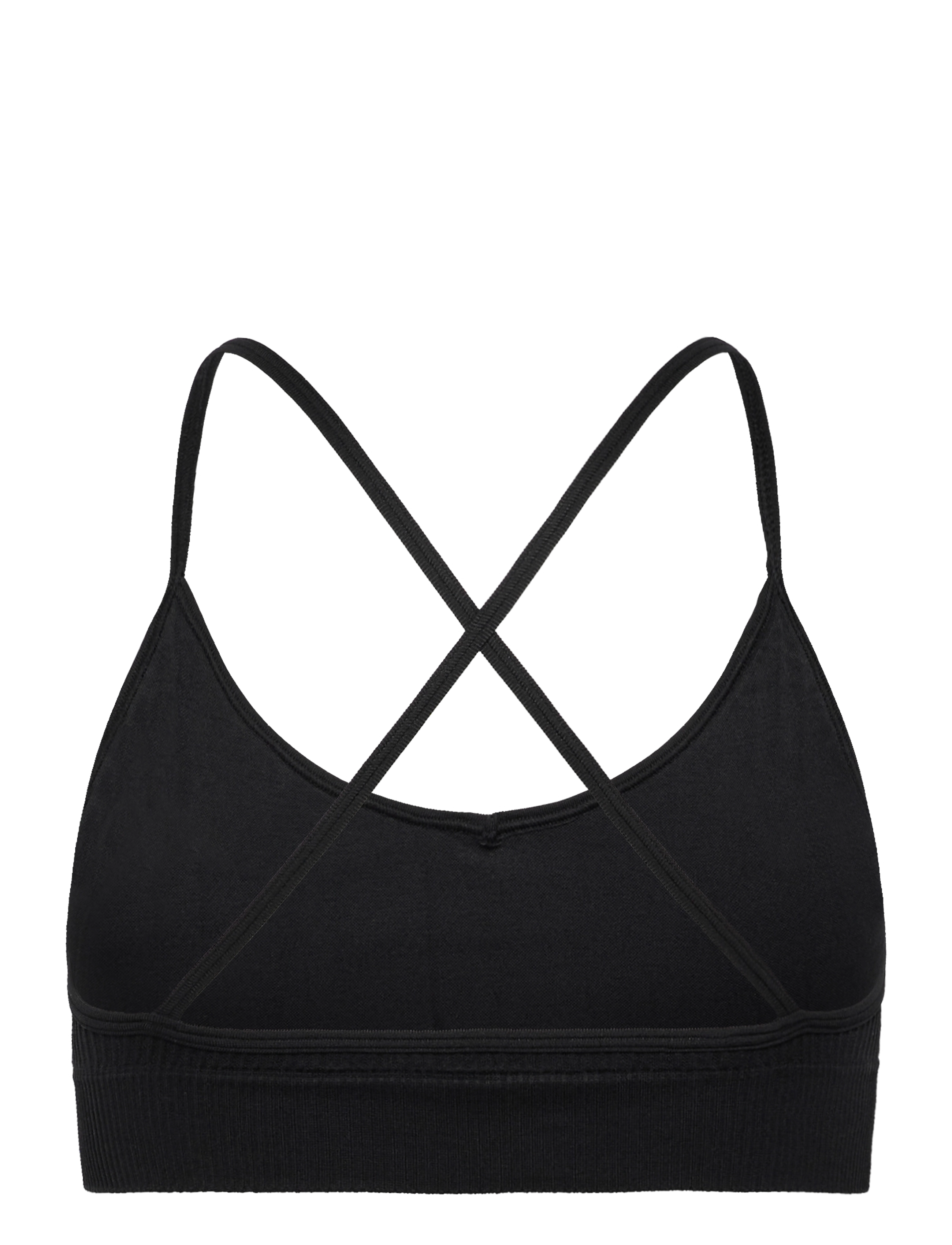 Björn Borg - STUDIO SEAMLESS RIBBED STRAP BRA - zemākās cenas - black beauty - 1