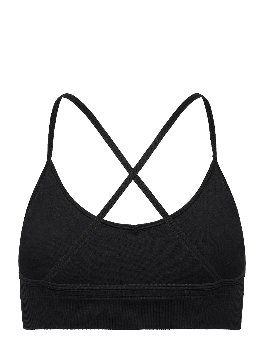 Björn Borg - STUDIO SEAMLESS RIBBED STRAP BRA - sport-bhs - black beauty - 1