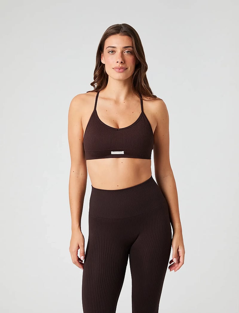 Björn Borg - STUDIO SEAMLESS RIBBED STRAP BRA - sports-bh'er - molÉ - 0