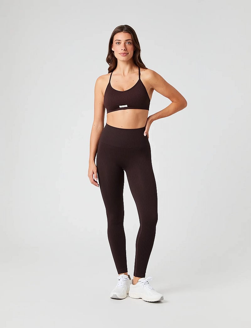 Björn Borg - STUDIO SEAMLESS RIBBED STRAP BRA - sports-bh'er - molÉ - 4