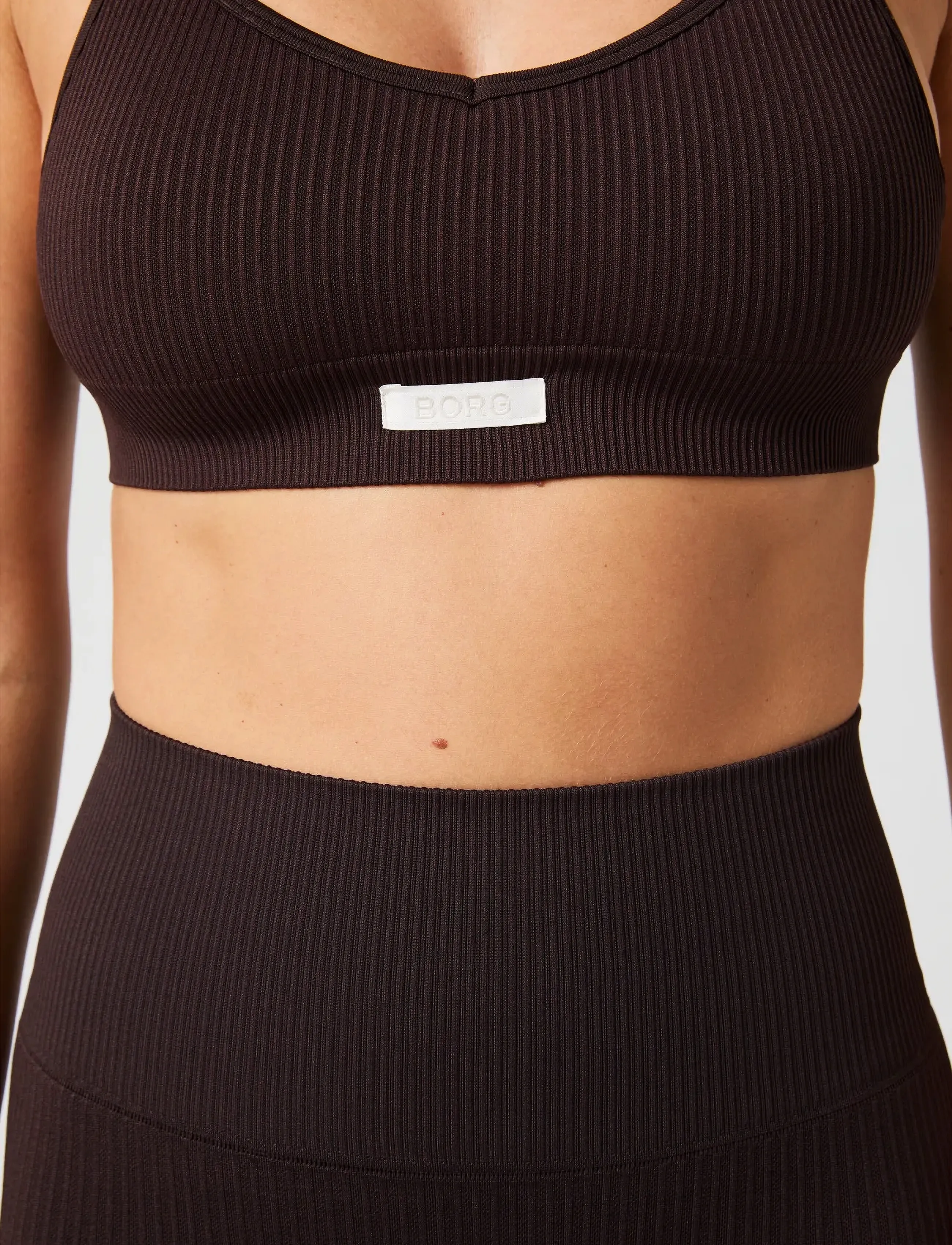 Björn Borg - STUDIO SEAMLESS RIBBED STRAP BRA - soutiens-gorge de sport - molÉ - 5