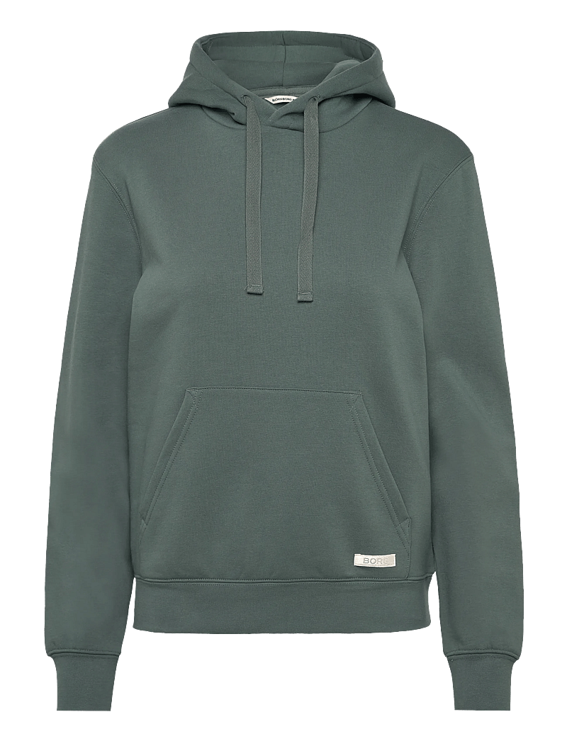 Björn Borg - CENTRE HOODIE - kapuutsiga dressipluusid - balsam green - 0