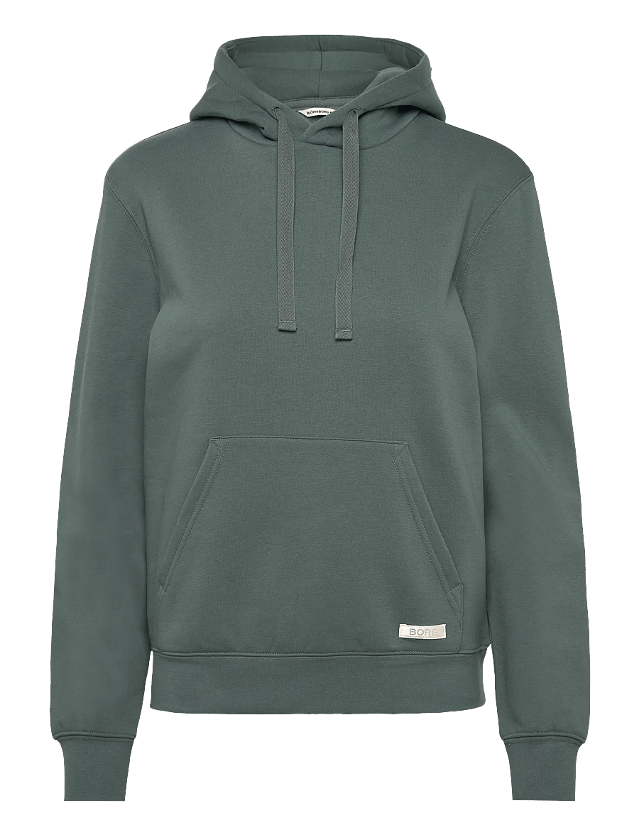 Björn Borg - CENTRE HOODIE - kapuzenpullover - balsam green - 0