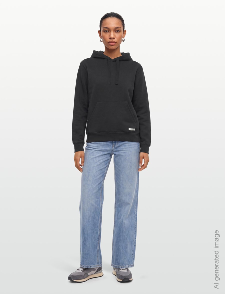 Björn Borg - CENTRE HOODIE - kapuutsiga dressipluusid - black beauty - 0