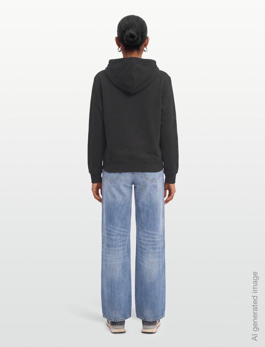 Björn Borg - CENTRE HOODIE - kapuutsiga dressipluusid - black beauty - 4
