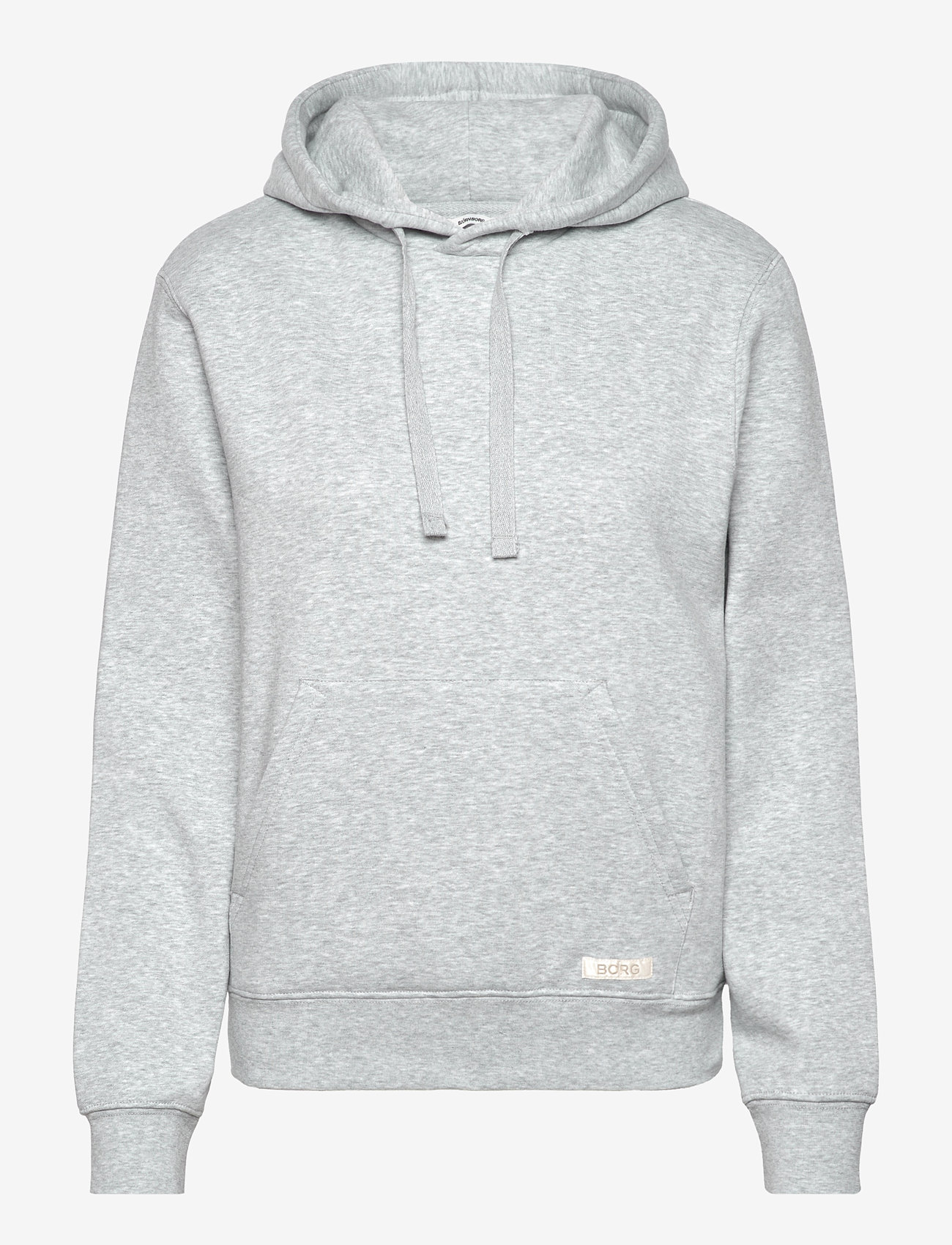Björn Borg - CENTRE HOODIE - kapuutsiga dressipluusid - light grey melange - 0