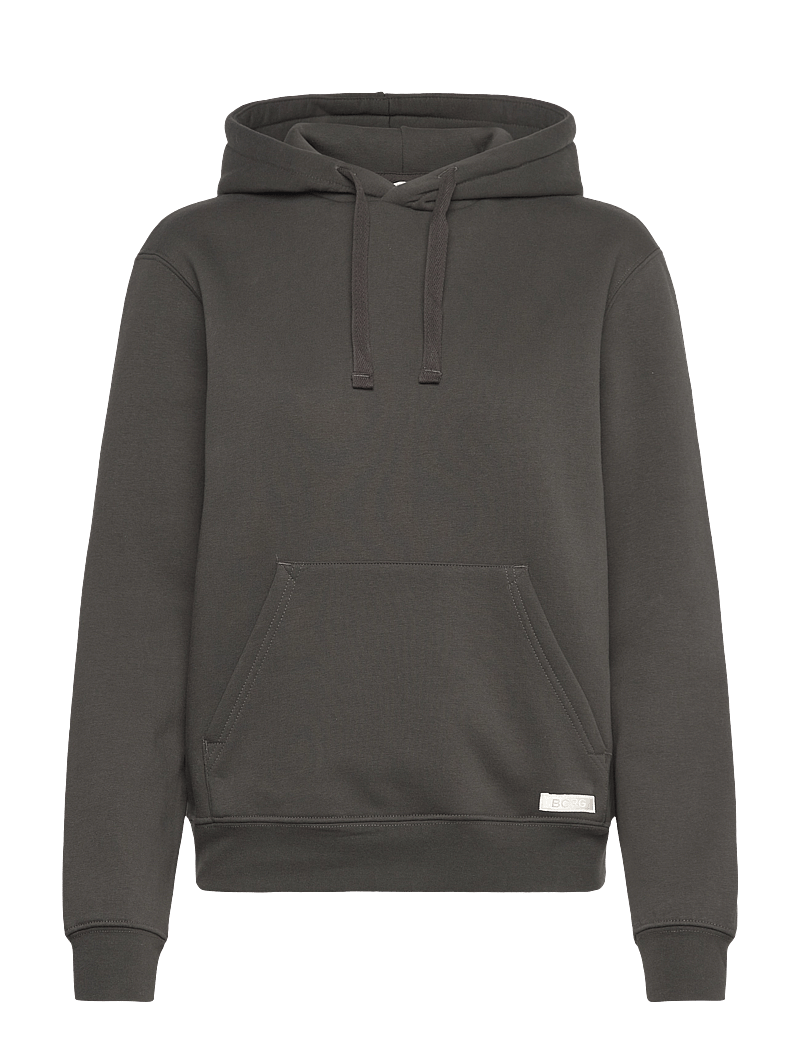 Björn Borg - CENTRE HOODIE - huvtröjor - peat - 0