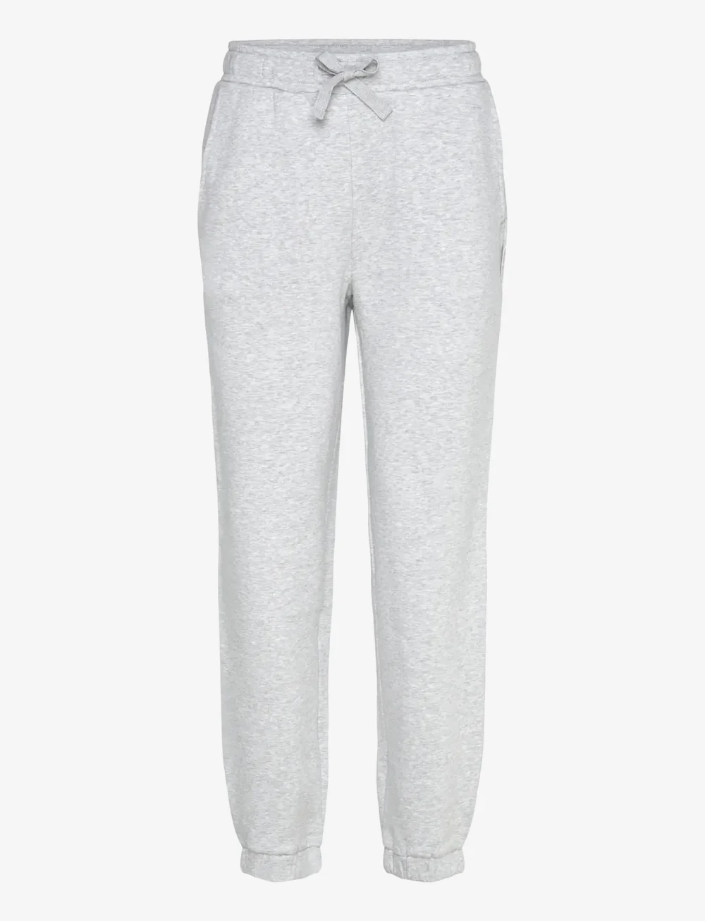 Björn Borg - CENTRE SWEATPANTS - treniņbikses - light grey melange - 0