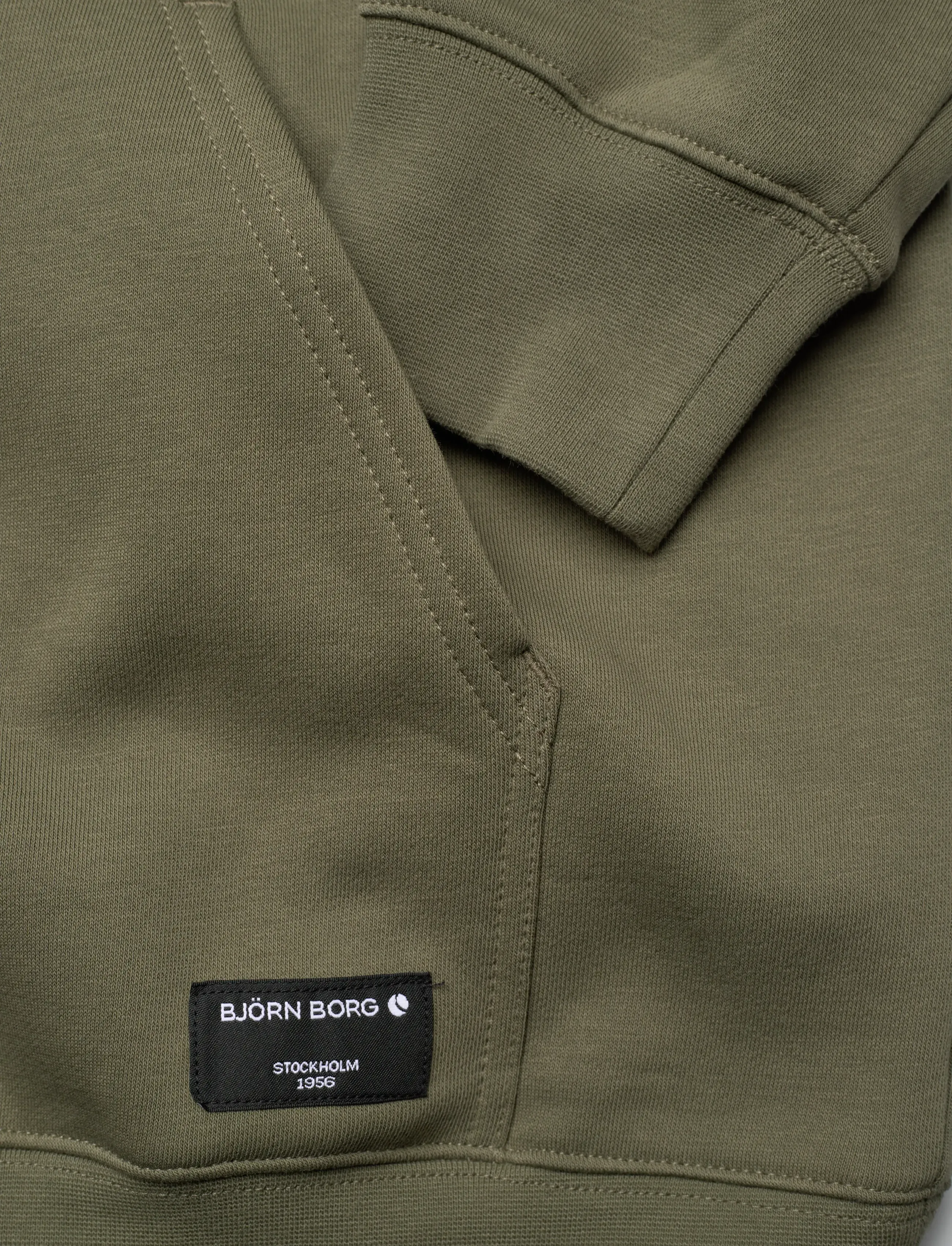 Björn Borg - CENTRE HOODIE - kapuzenpullover - dusty olive - 3