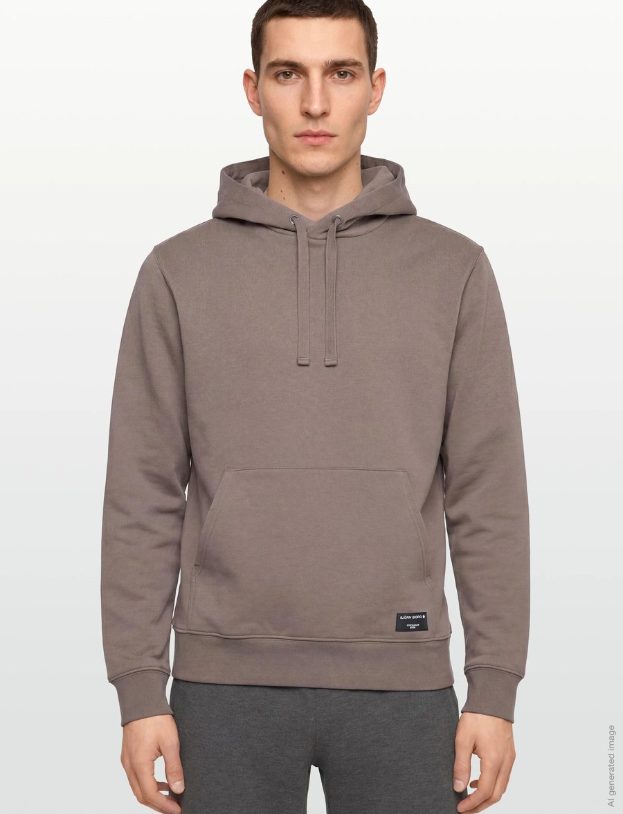 Björn Borg - CENTRE HOODIE - kapuzenpullover - falcon - 3