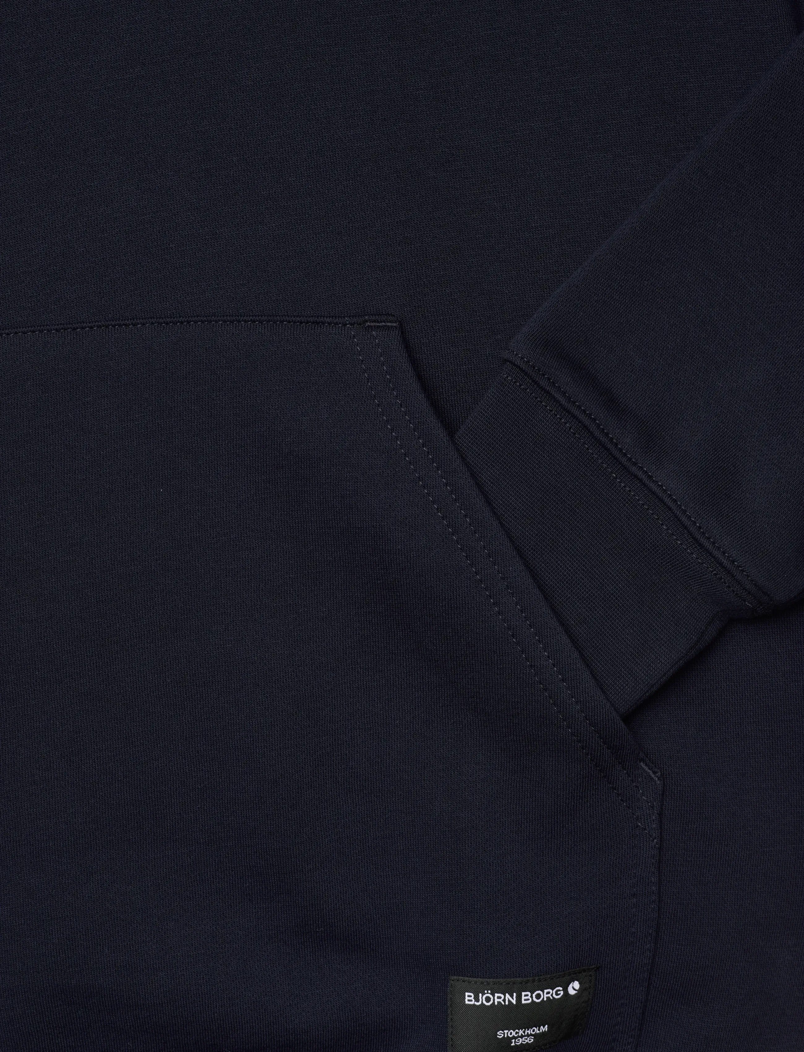 Björn Borg - CENTRE HOODIE - hættetrøjer - night sky - 3