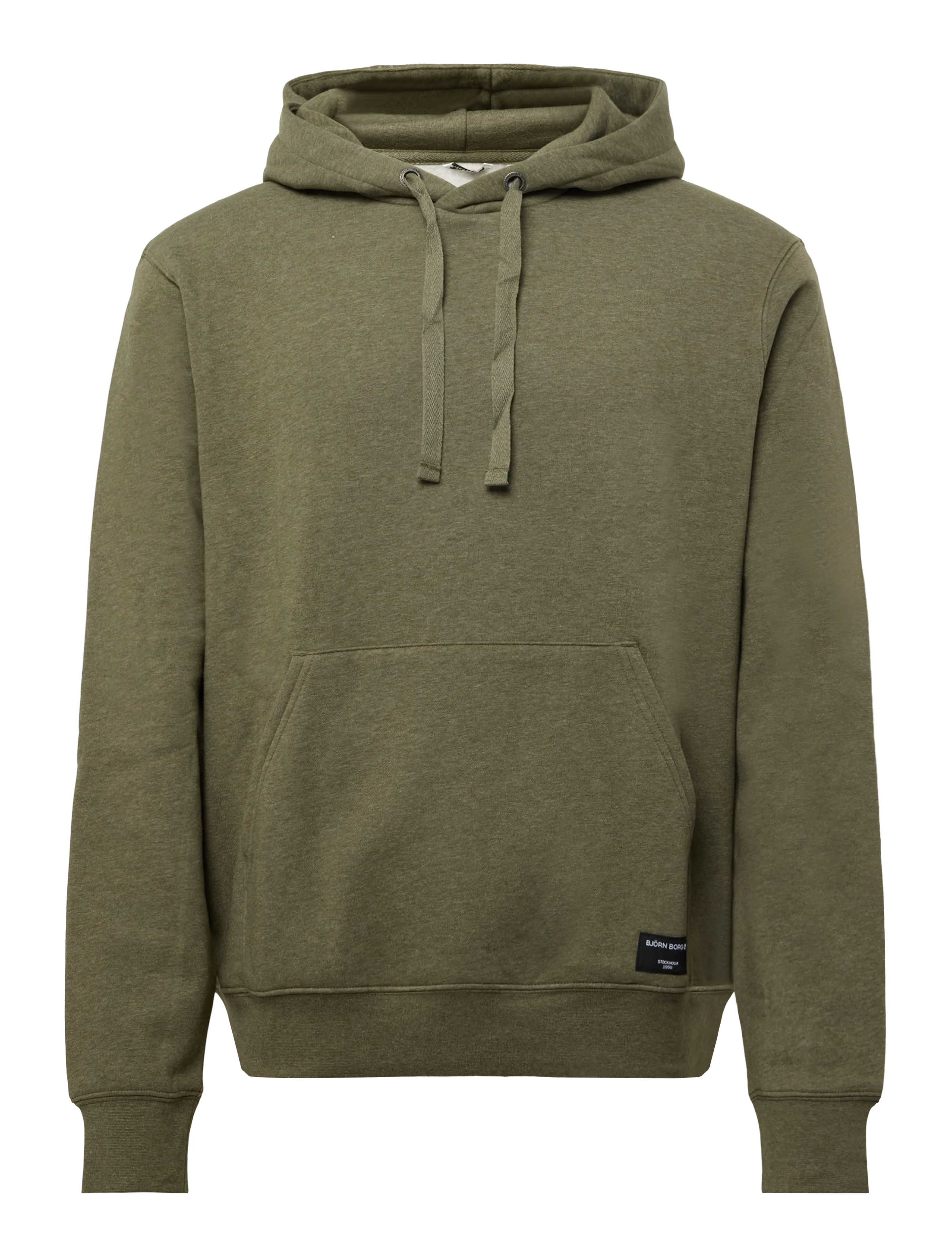 Björn Borg CENTRE HOODIE - Björn Borg - WINTER MOSS MELANGE / khaki/green