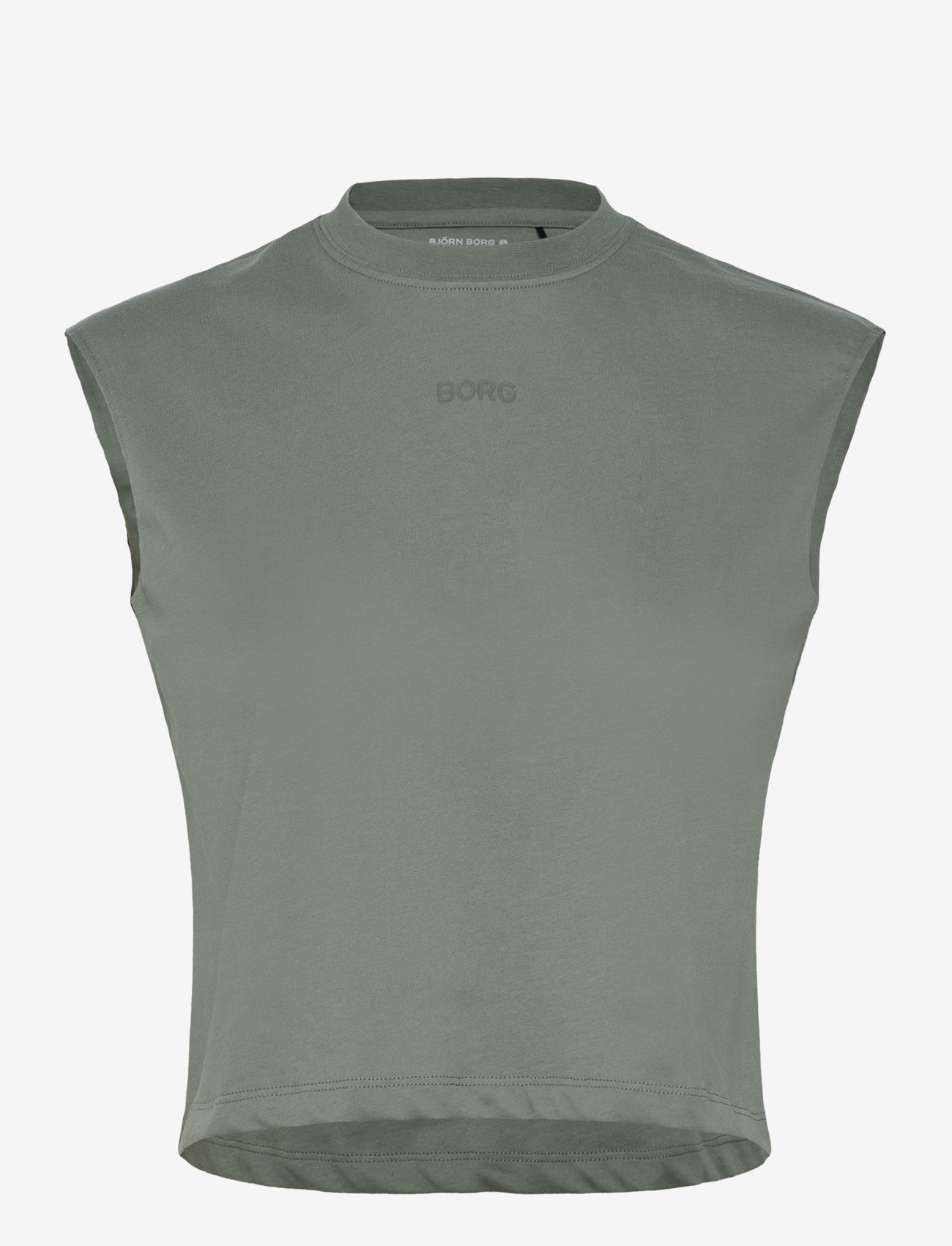 Björn Borg - BORG CROPPED TANK TOP - crop-tops - agave green - 0