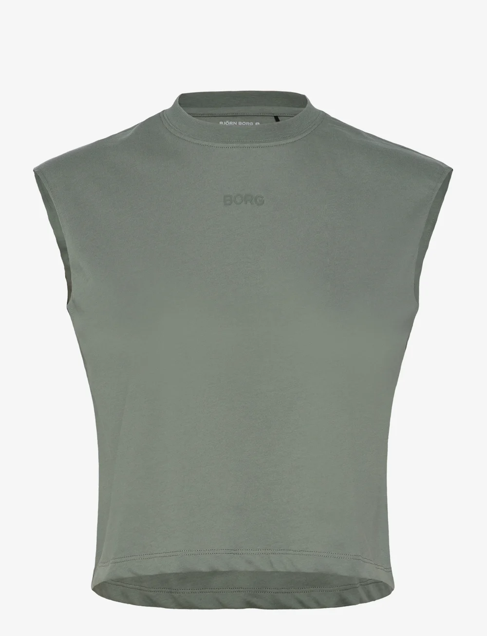 Björn Borg - BORG CROPPED TANK TOP - crop-tops - agave green - 0
