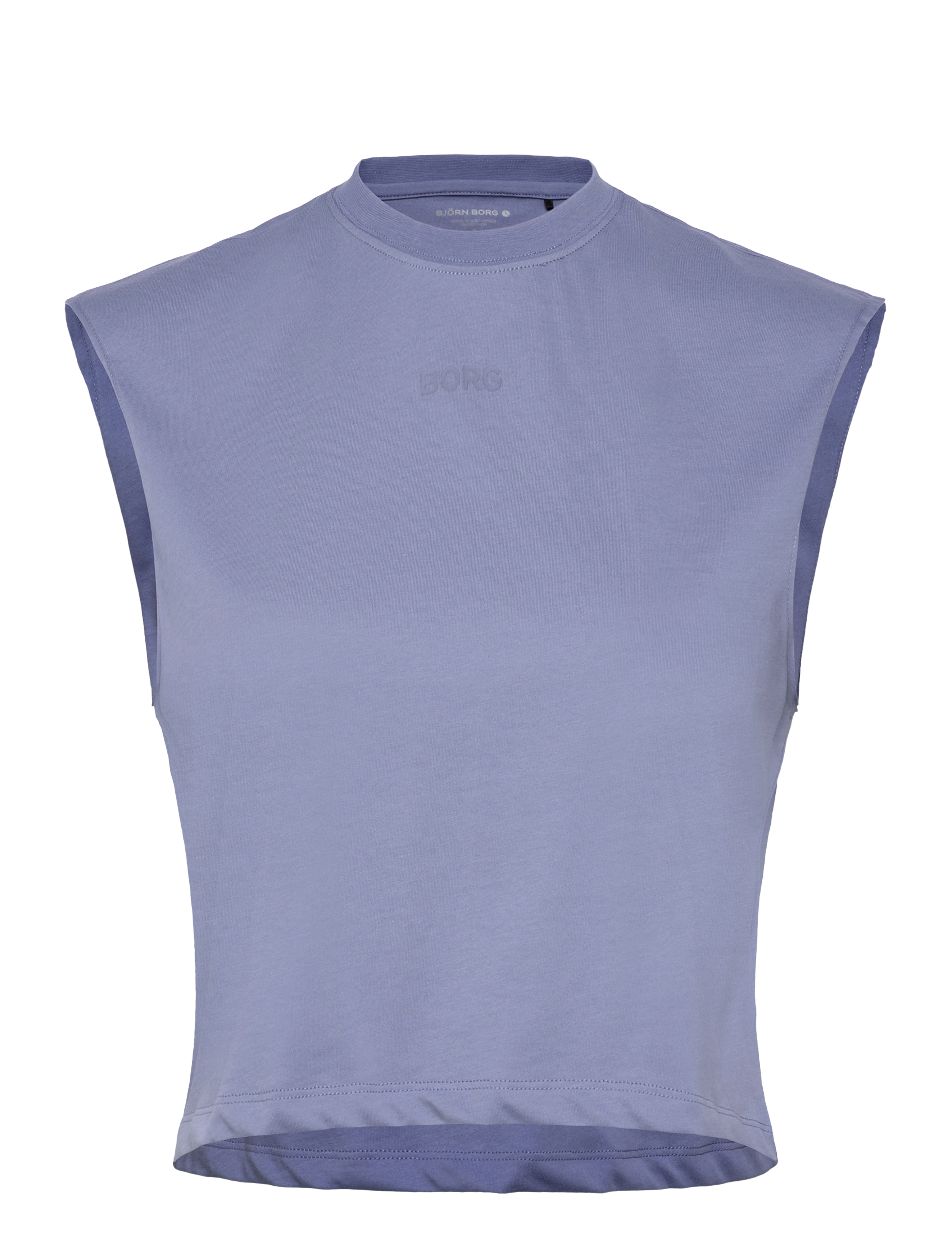 BJÖRN BORG Borg Cropped Tank Oberteil Blau - L - Damen