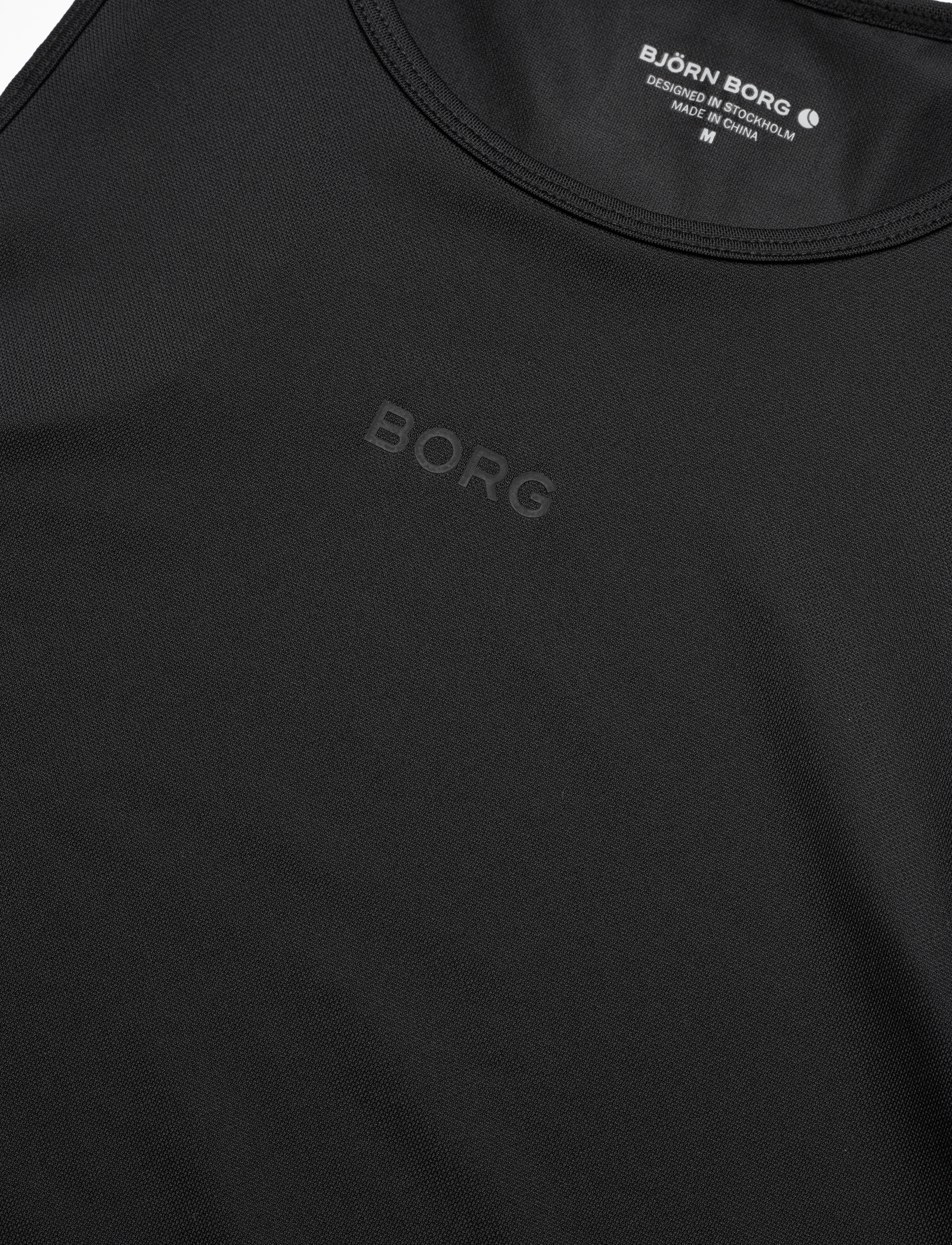 Björn Borg - BORG RACERBACK TANK TOP - tank tops - black beauty - 2
