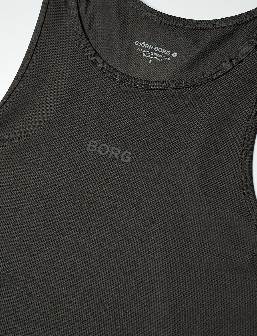 Björn Borg - BORG RACERBACK TANK TOP - peat - 2