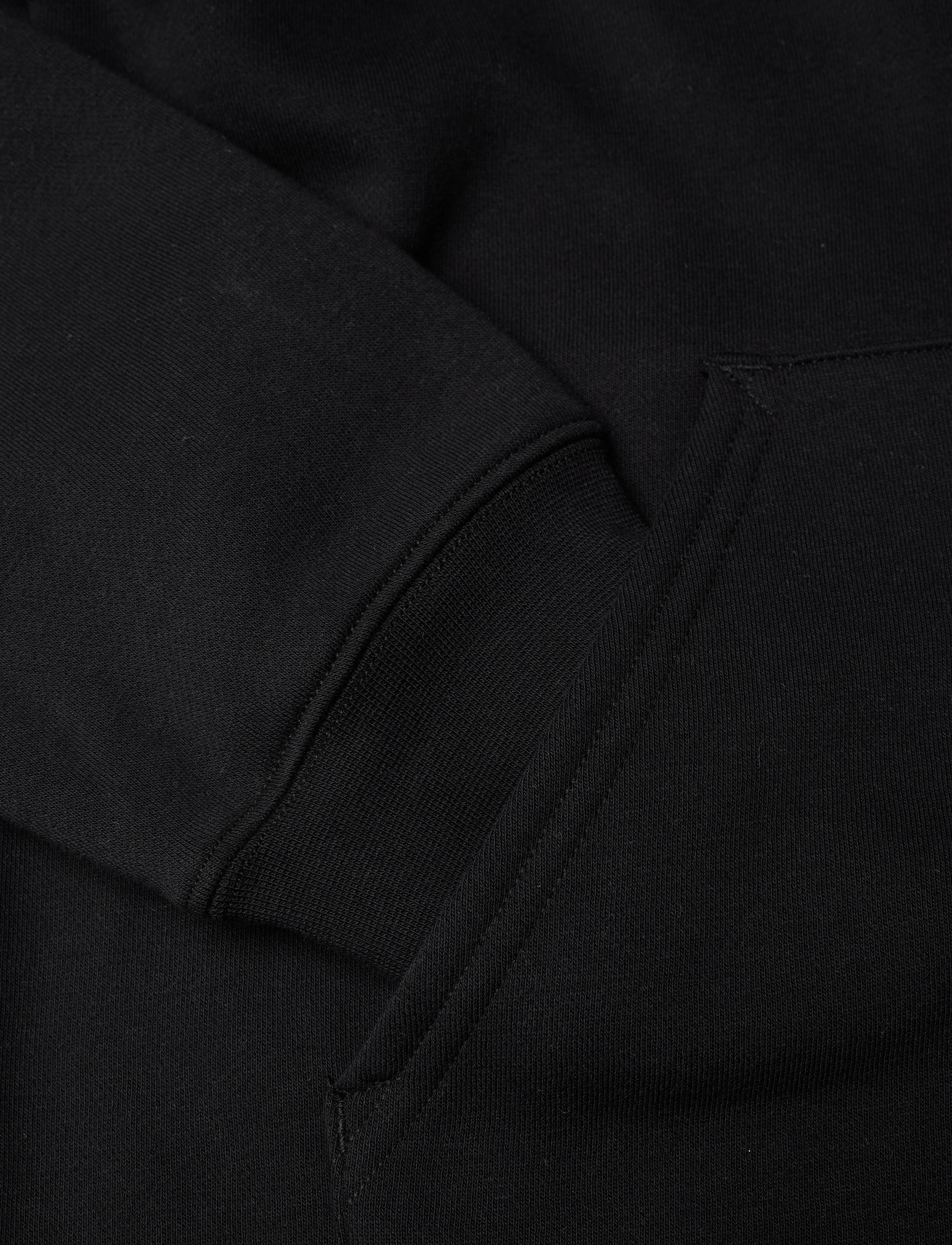 Björn Borg - CENTRE ZIP HOODIE - pulls a capuche - black beauty - 3