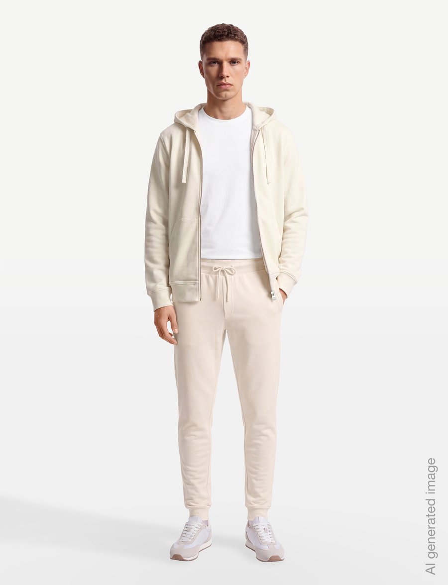Björn Borg - CENTRE ZIP HOODIE - sweatshirts - tofu - 0