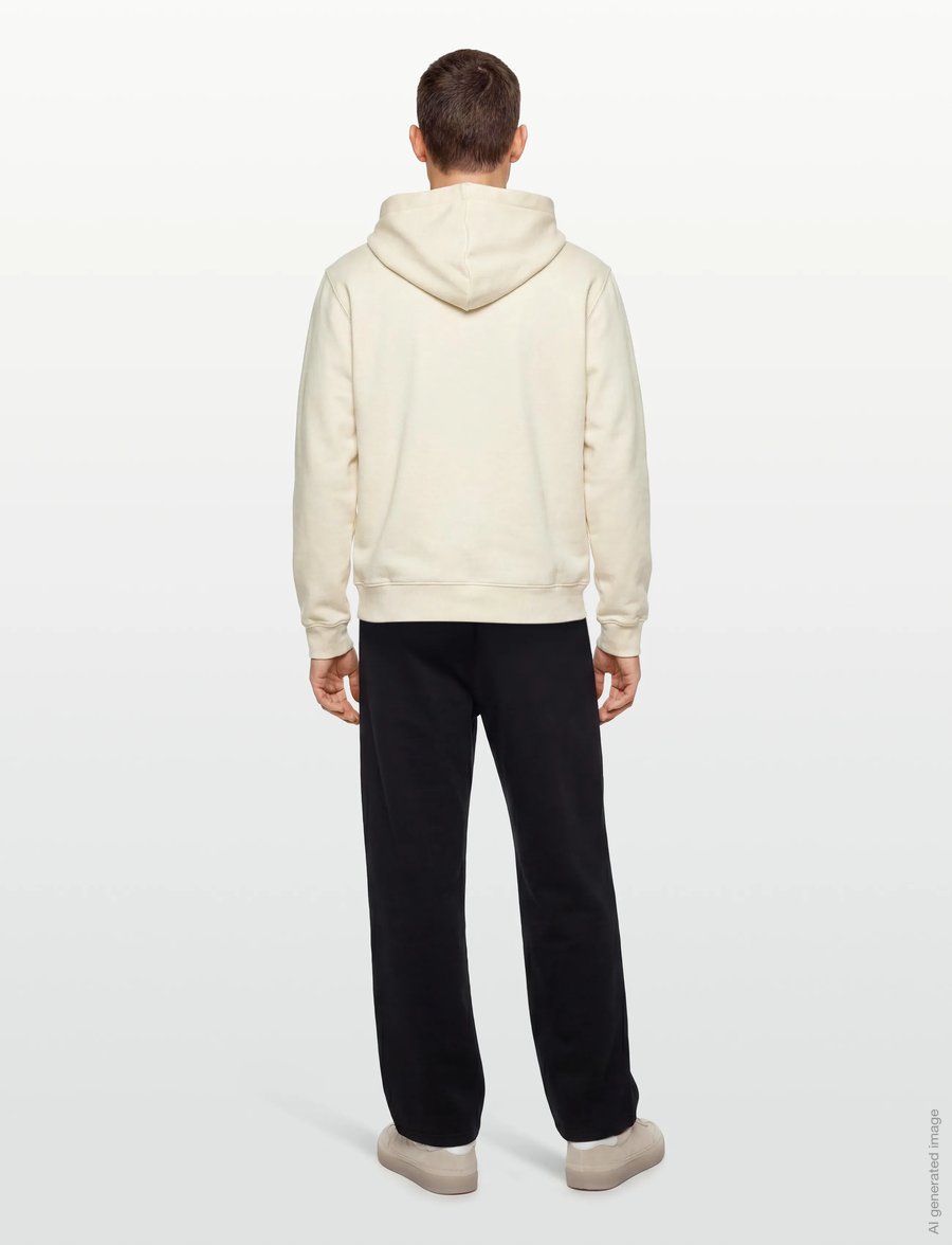 Björn Borg - CENTRE ZIP HOODIE - pulls a capuche - tofu - 4