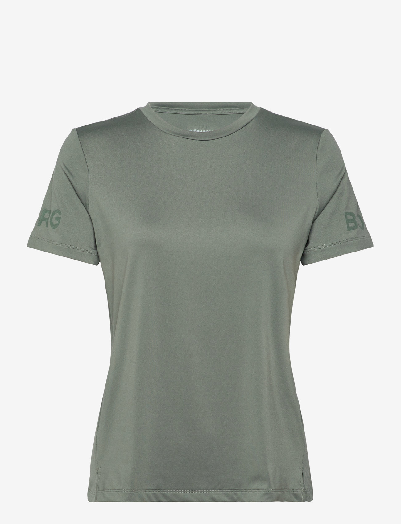 Björn Borg - BORG T-SHIRT - t-shirts - agave green - 0