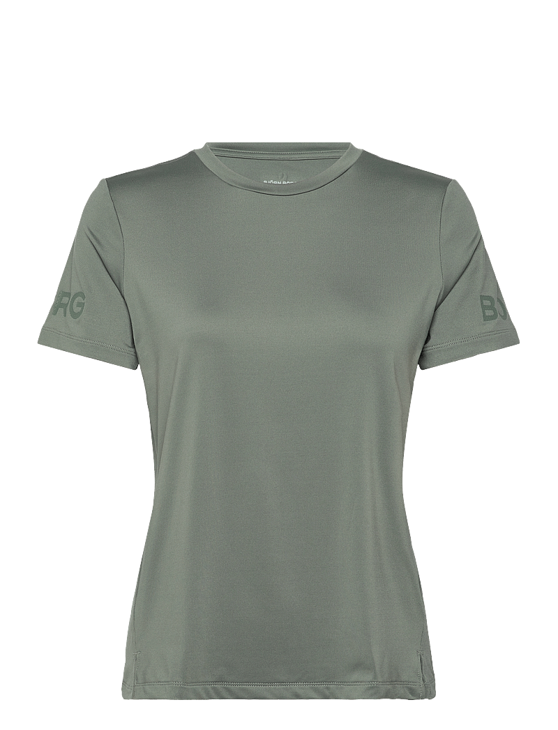 Björn Borg - BORG T-SHIRT - t-shirts - agave green - 0