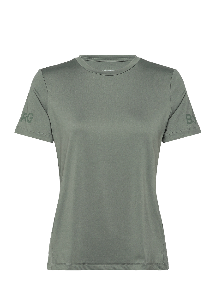 Björn Borg - BORG T-SHIRT - t-skjorter - agave green - 0
