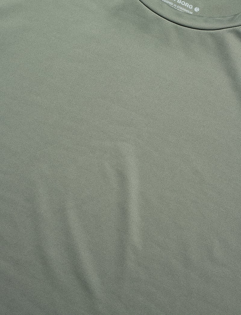 Björn Borg - BORG T-SHIRT - t-shirts - agave green - 2