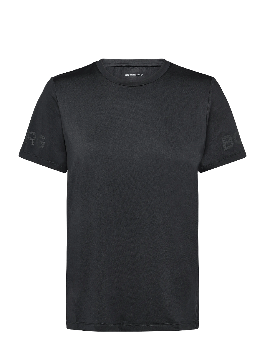 Björn Borg - BORG T-SHIRT - t-shirts - black beauty - 0