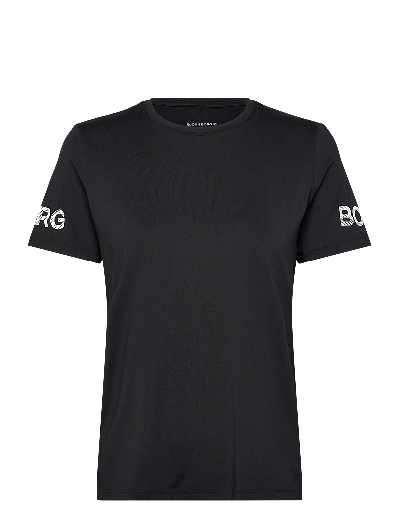 Björn Borg - BORG T-SHIRT - t-shirts - black beauty - 0