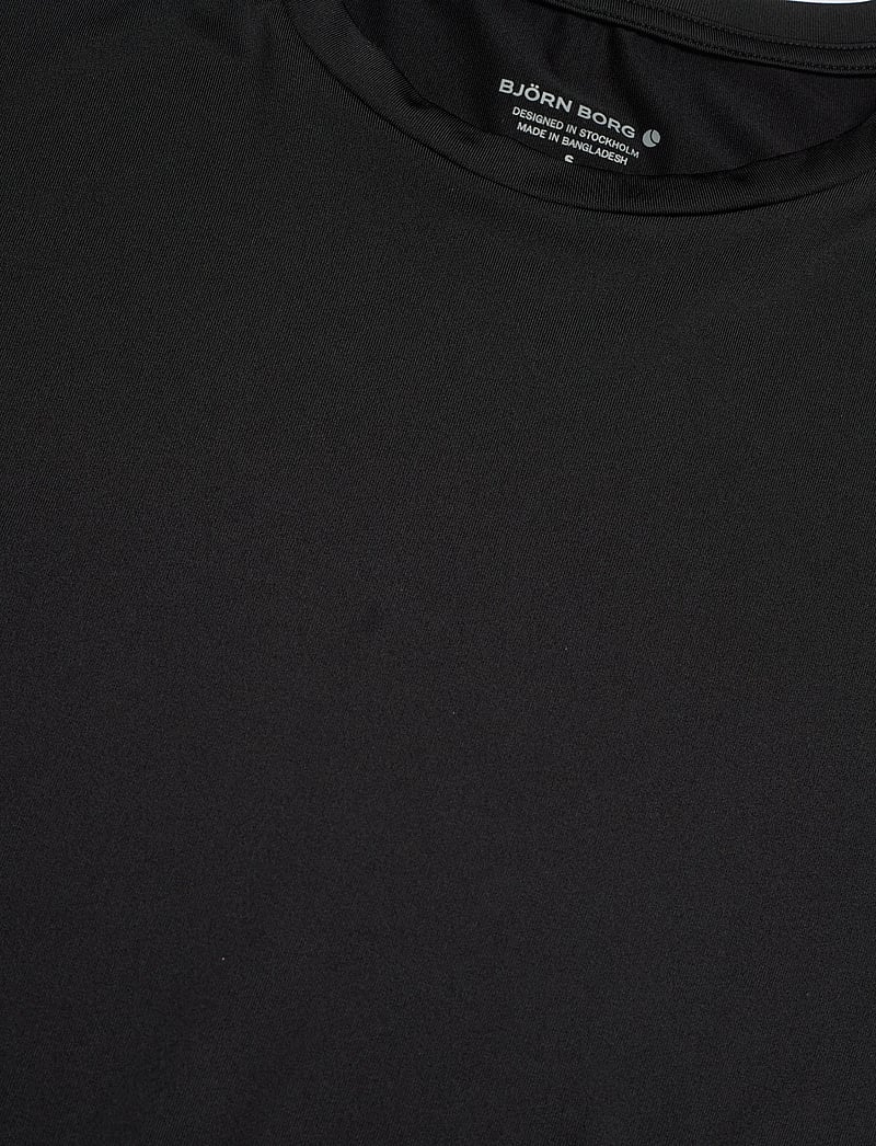 Björn Borg - BORG T-SHIRT - t-shirts - black beauty - 2