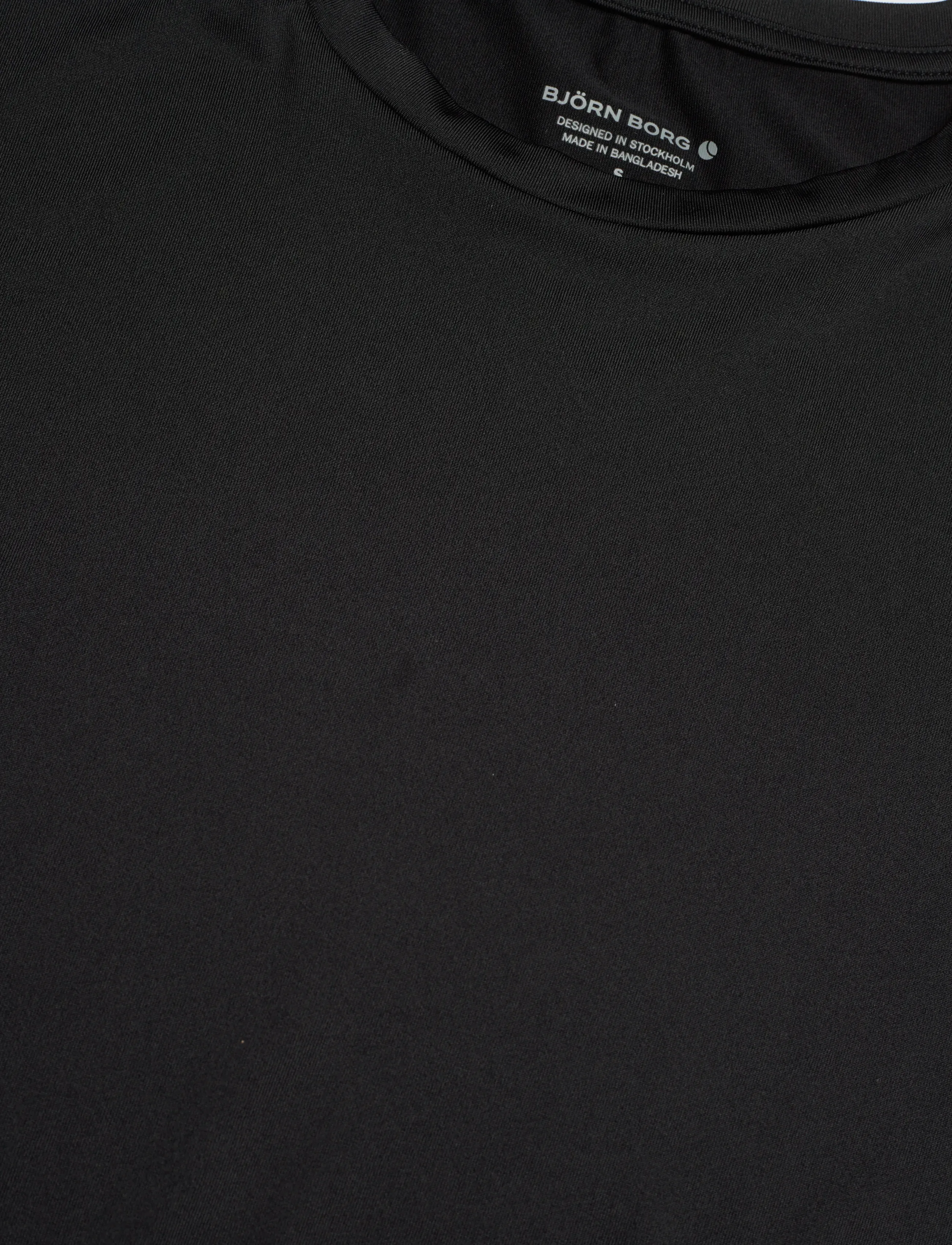 Björn Borg - BORG T-SHIRT - t-shirts - black beauty - 2