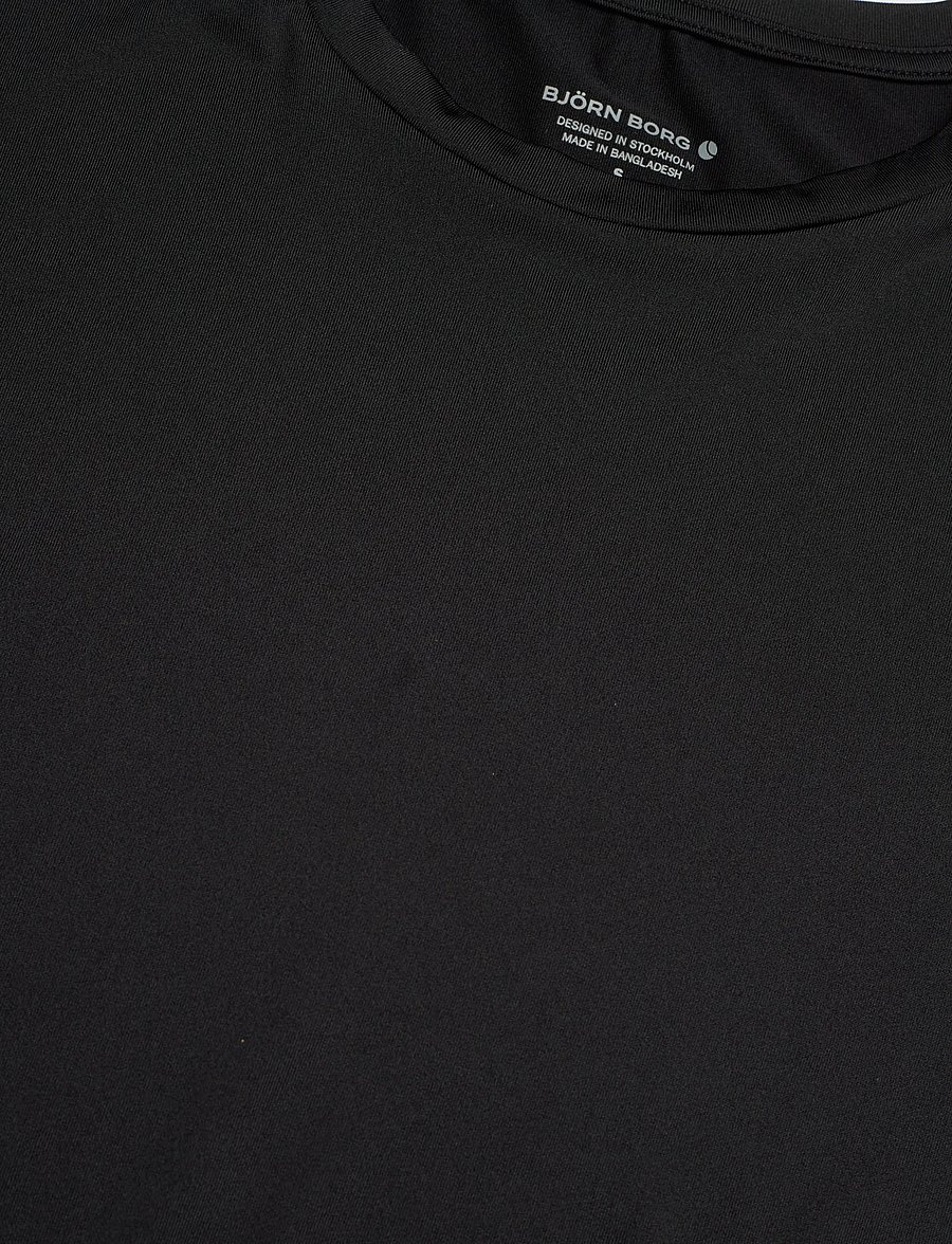 Björn Borg - BORG T-SHIRT - t-shirts - black beauty - 2