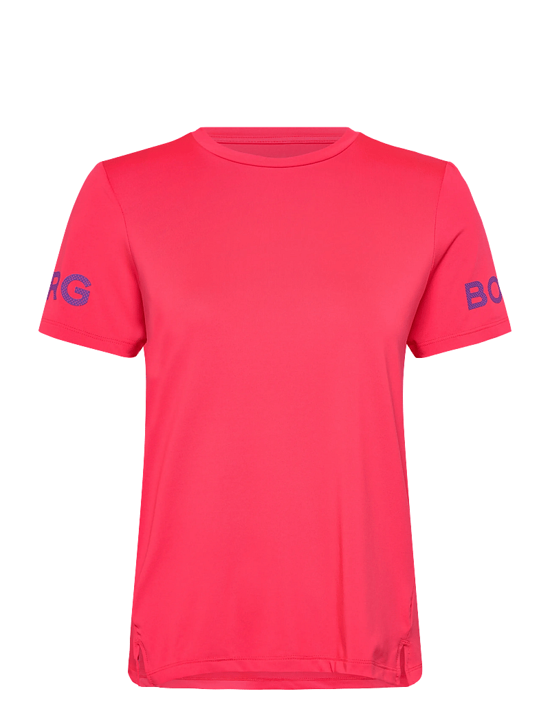 Björn Borg - BORG T-SHIRT - t-shirts - diva pink - 0