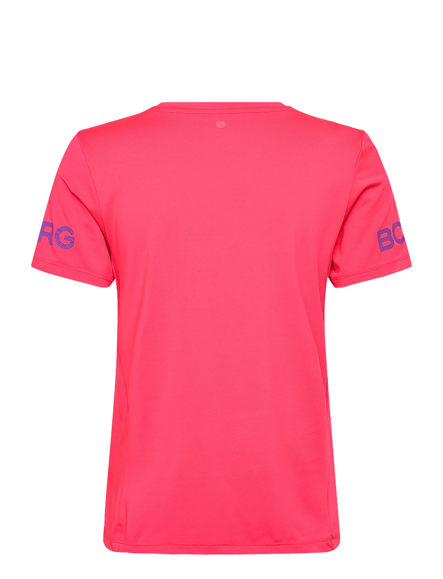 Björn Borg - BORG T-SHIRT - t-skjorter - diva pink - 1