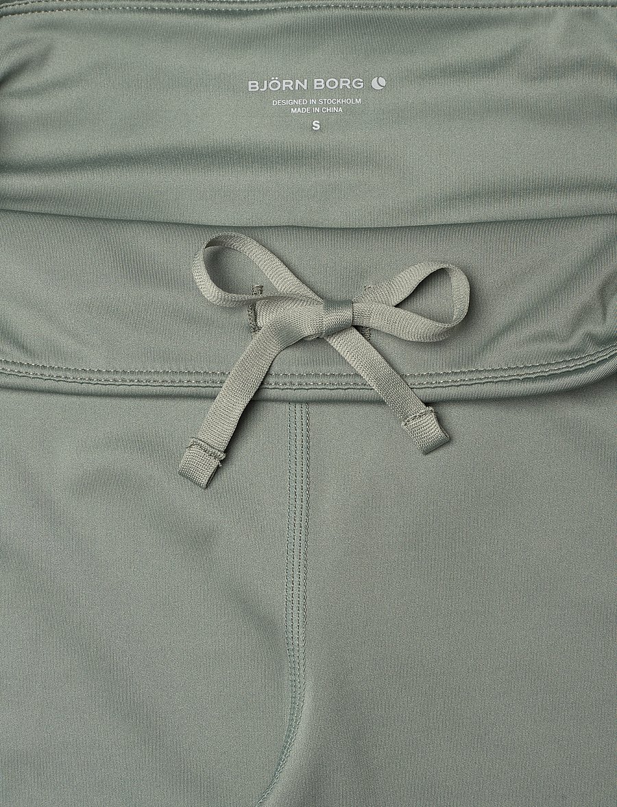 Björn Borg - BORG LOGO TIGHTS - sportinės tamprės - agave green - 3