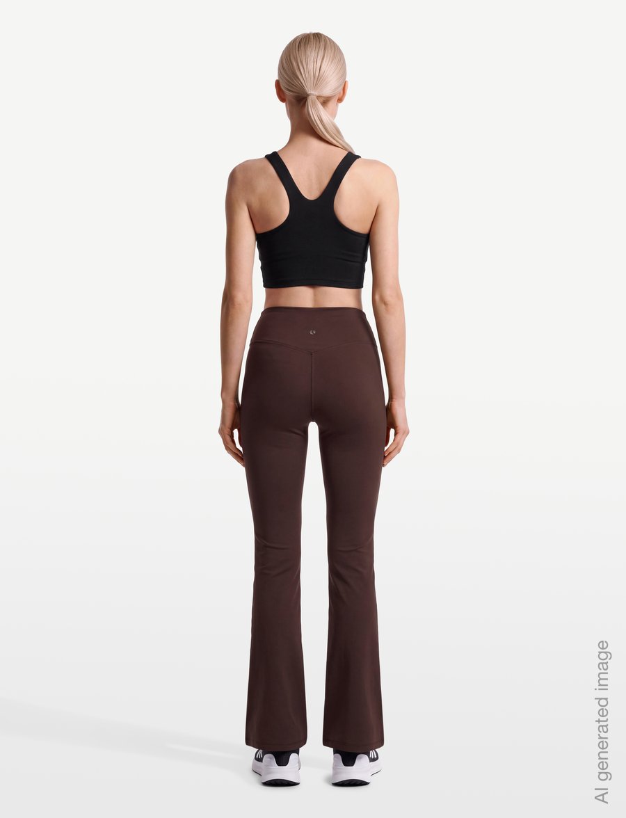 Björn Borg - BORG FLARE TIGHTS TALL - training tights - coffee bean - 4
