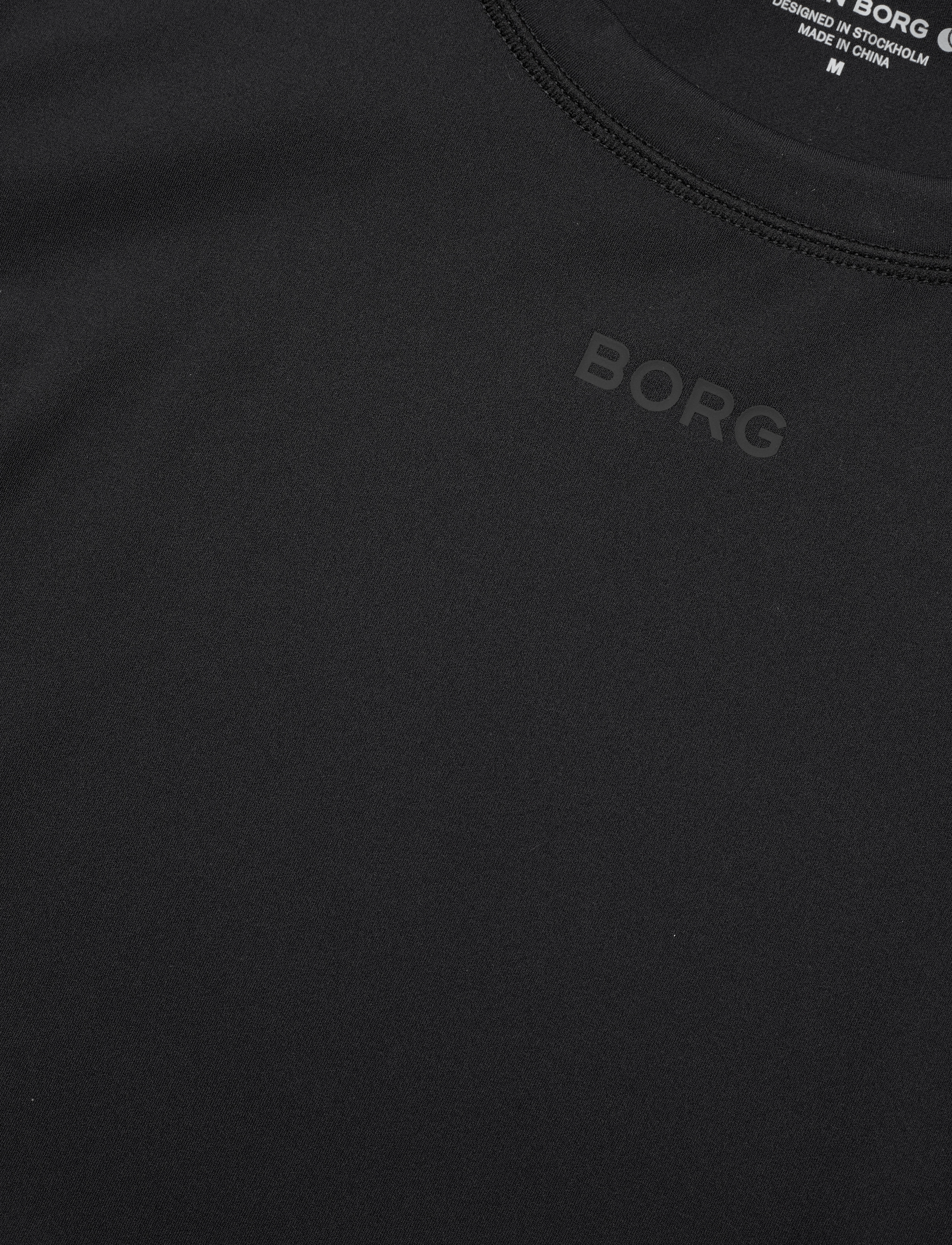 Björn Borg - BORG SLEEK SLIM T-SHIRT - black beauty - 2