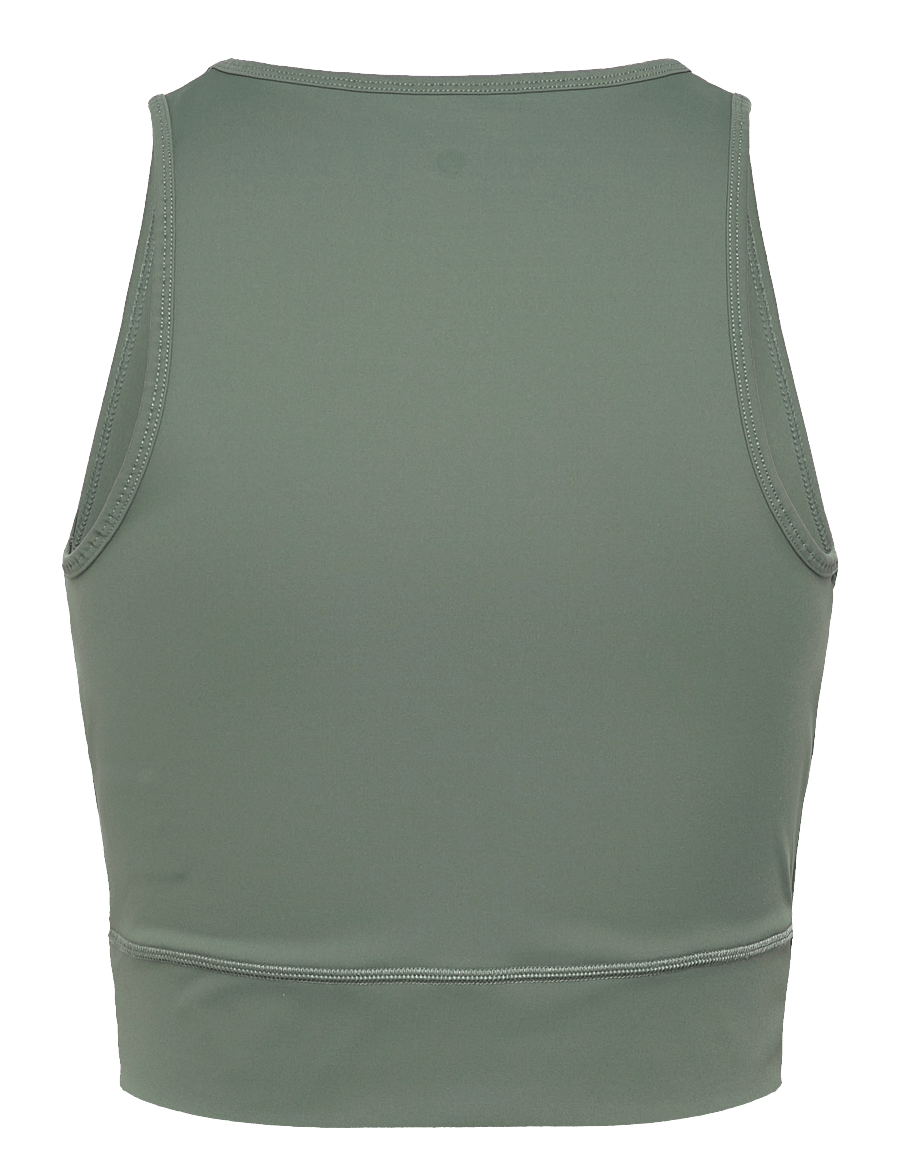 Björn Borg - STUDIO CROSS TANK TOP - crop tops - agave green - 1