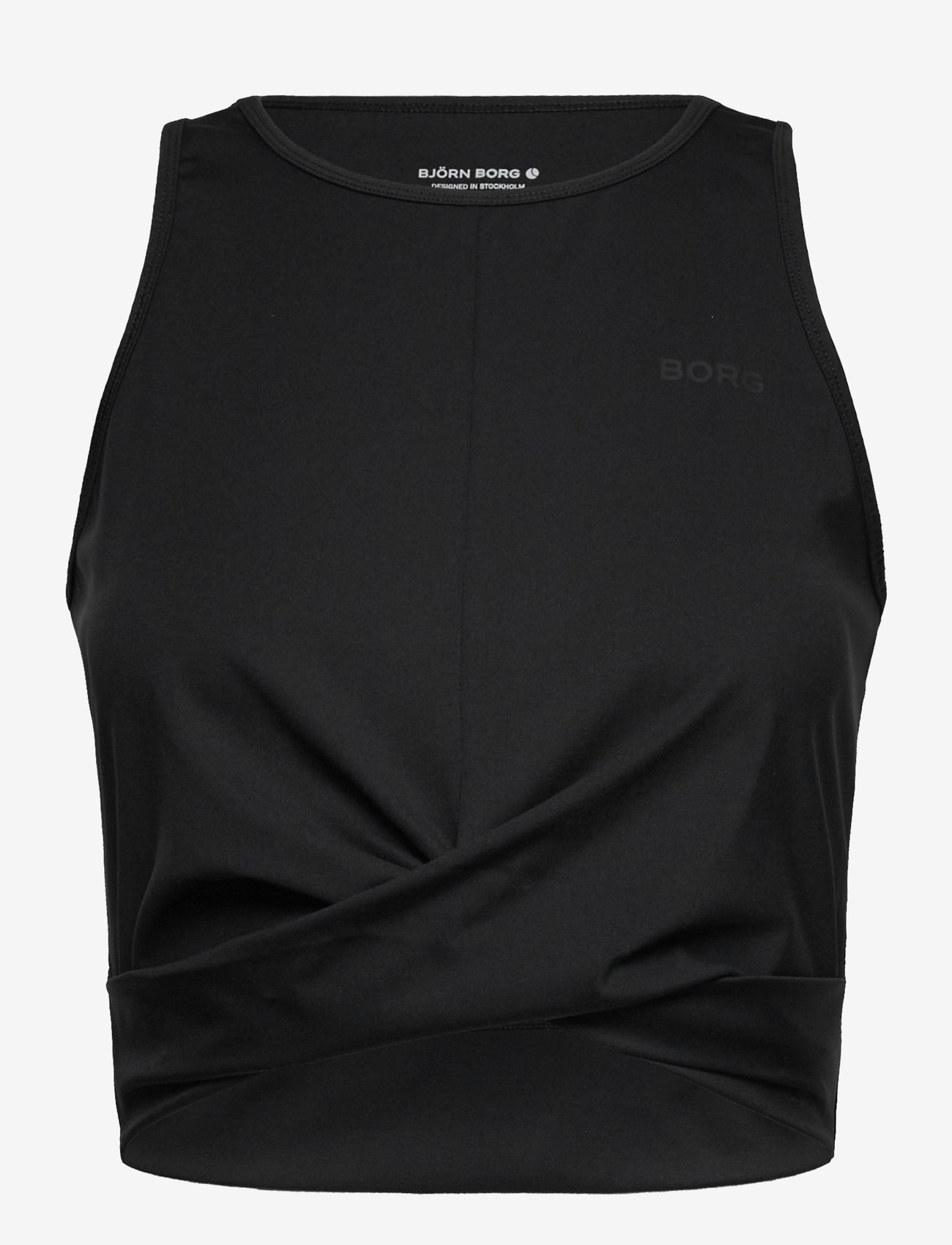Björn Borg - STUDIO CROSS TANK TOP - die niedrigsten preise - black beauty - 0