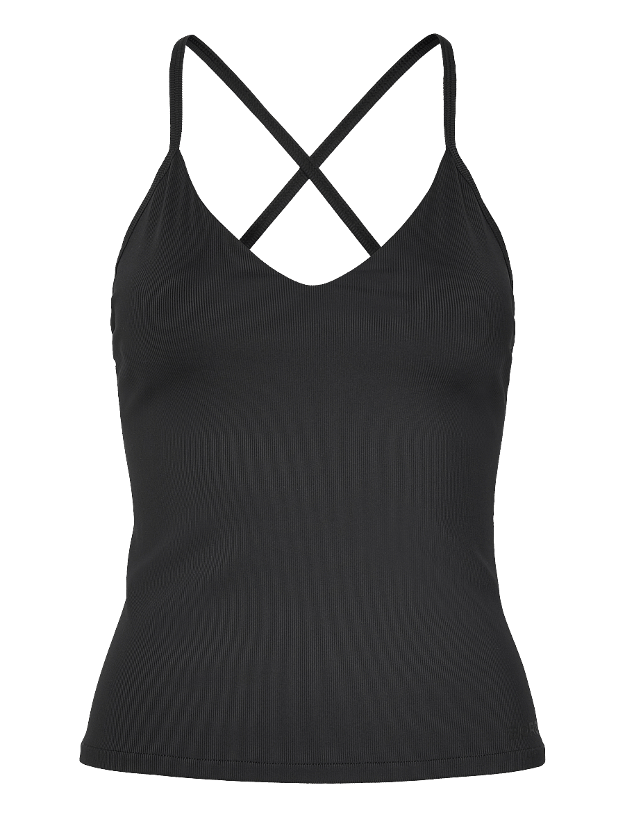 Björn Borg - STUDIO RIBBED STRAP TANK TOP - black beauty - 0