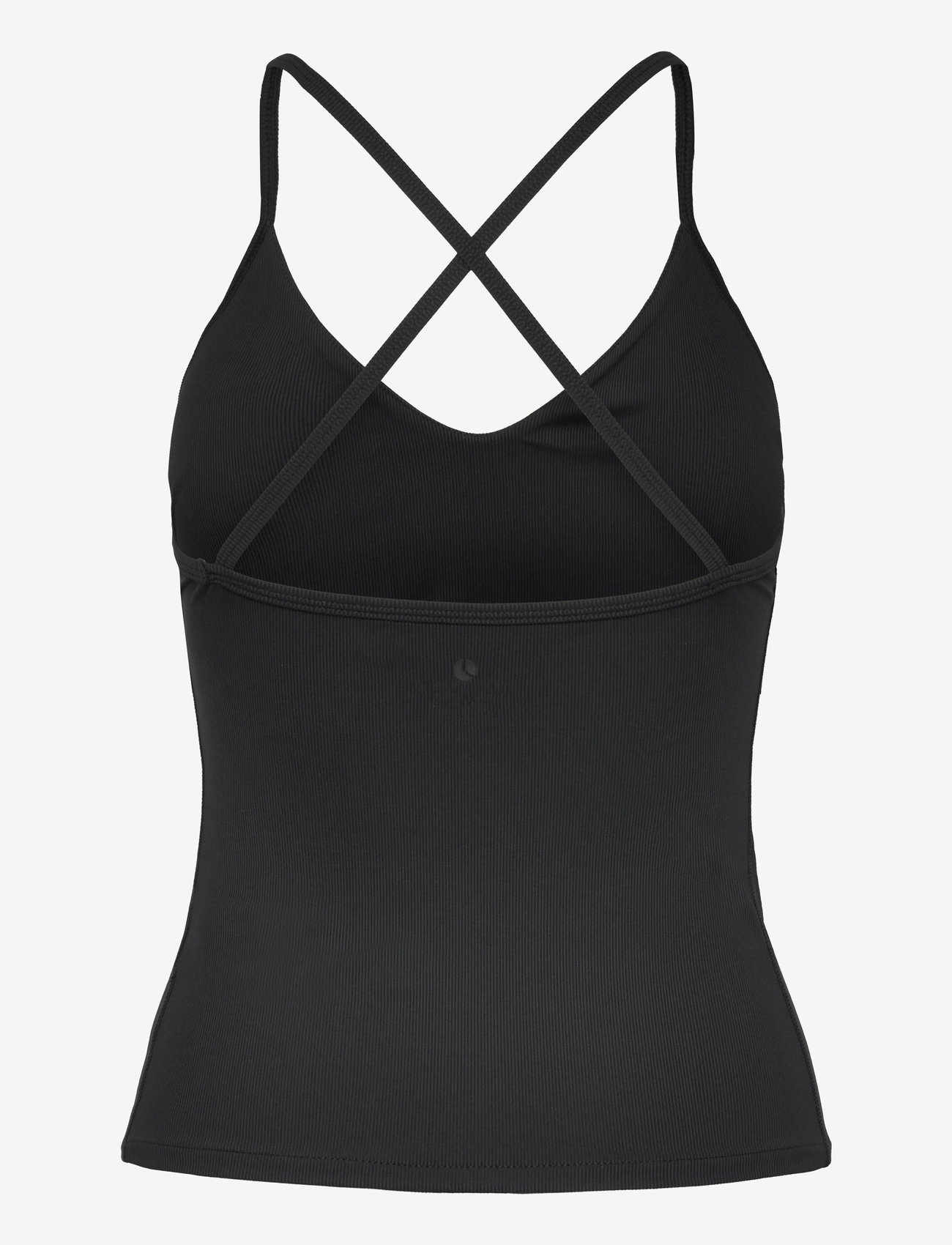 Björn Borg - STUDIO RIBBED STRAP TANK TOP - Õlapaeltega pluusid - black beauty - 1