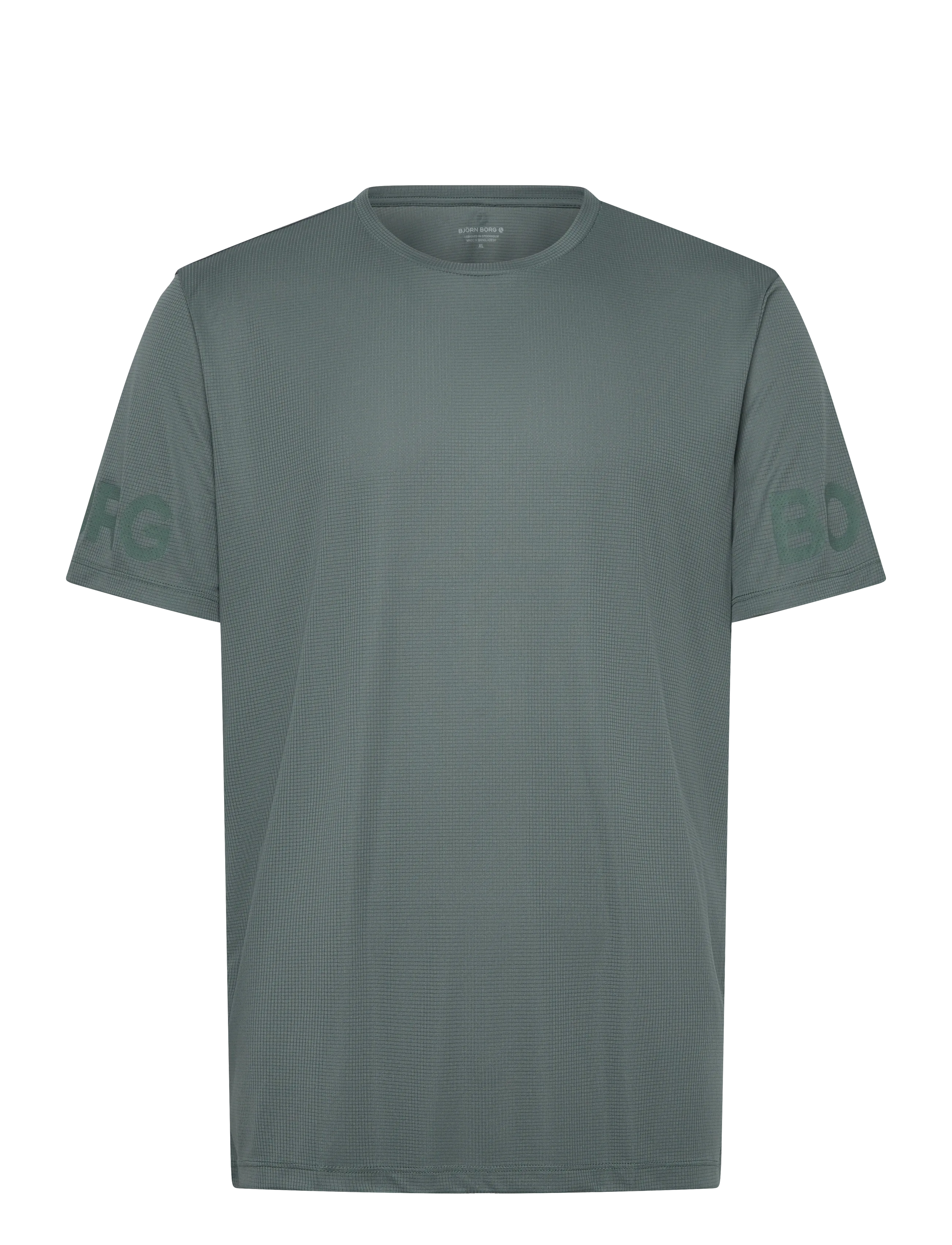 Björn Borg BORG LIGHT T-SHIRT - Kläder - BALSAM GREEN / green
