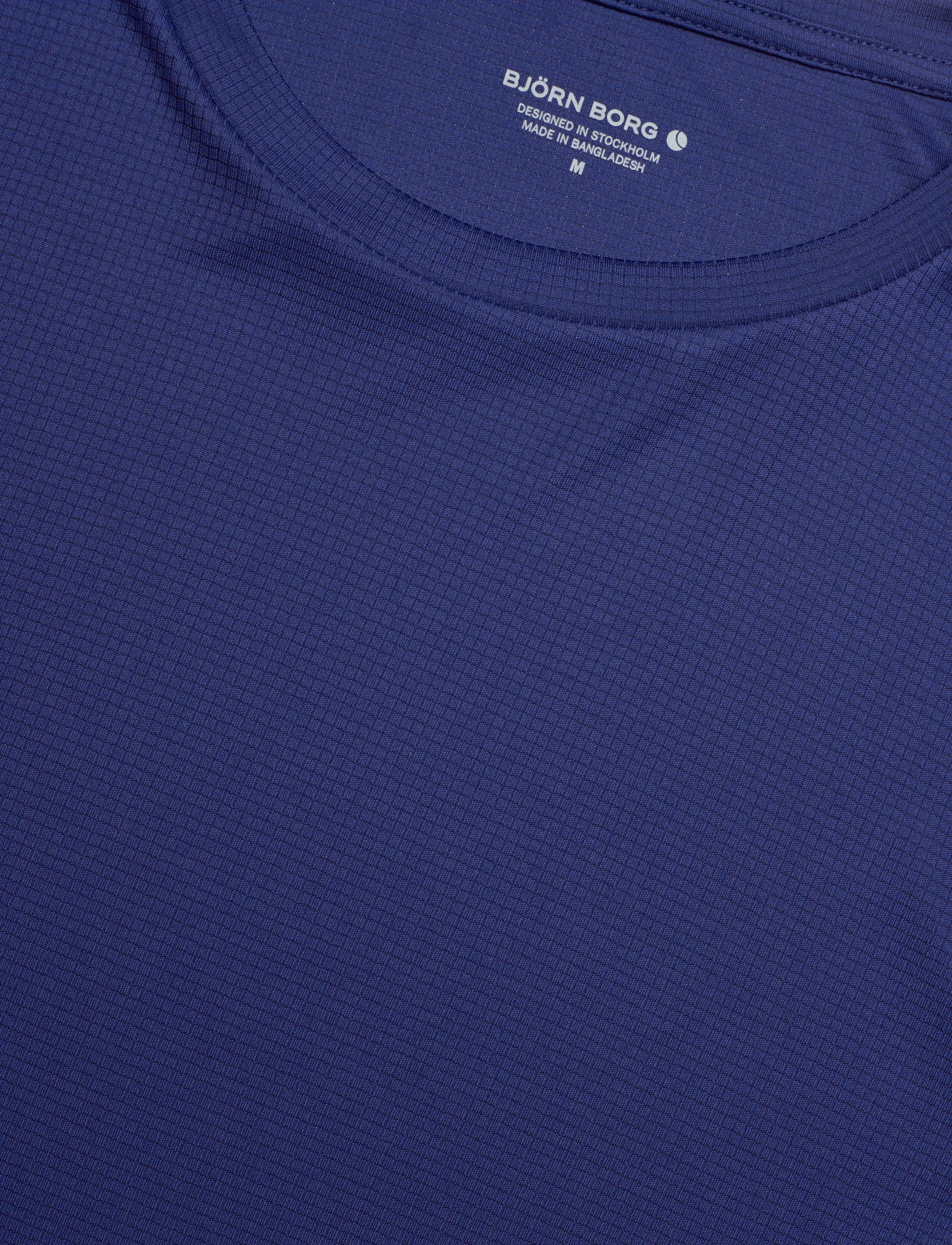 Björn Borg - BORG LIGHT T-SHIRT - t-shirts - blue depths - 2