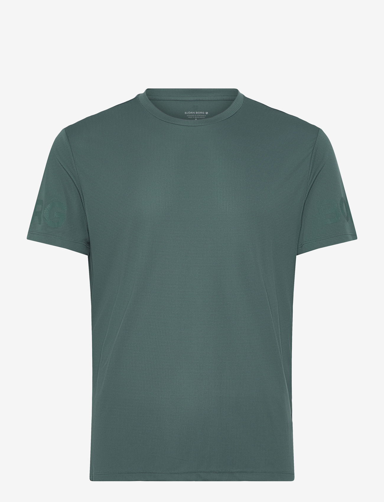 Björn Borg - BORG LIGHT T-SHIRT - t-shirts - mallard green - 0